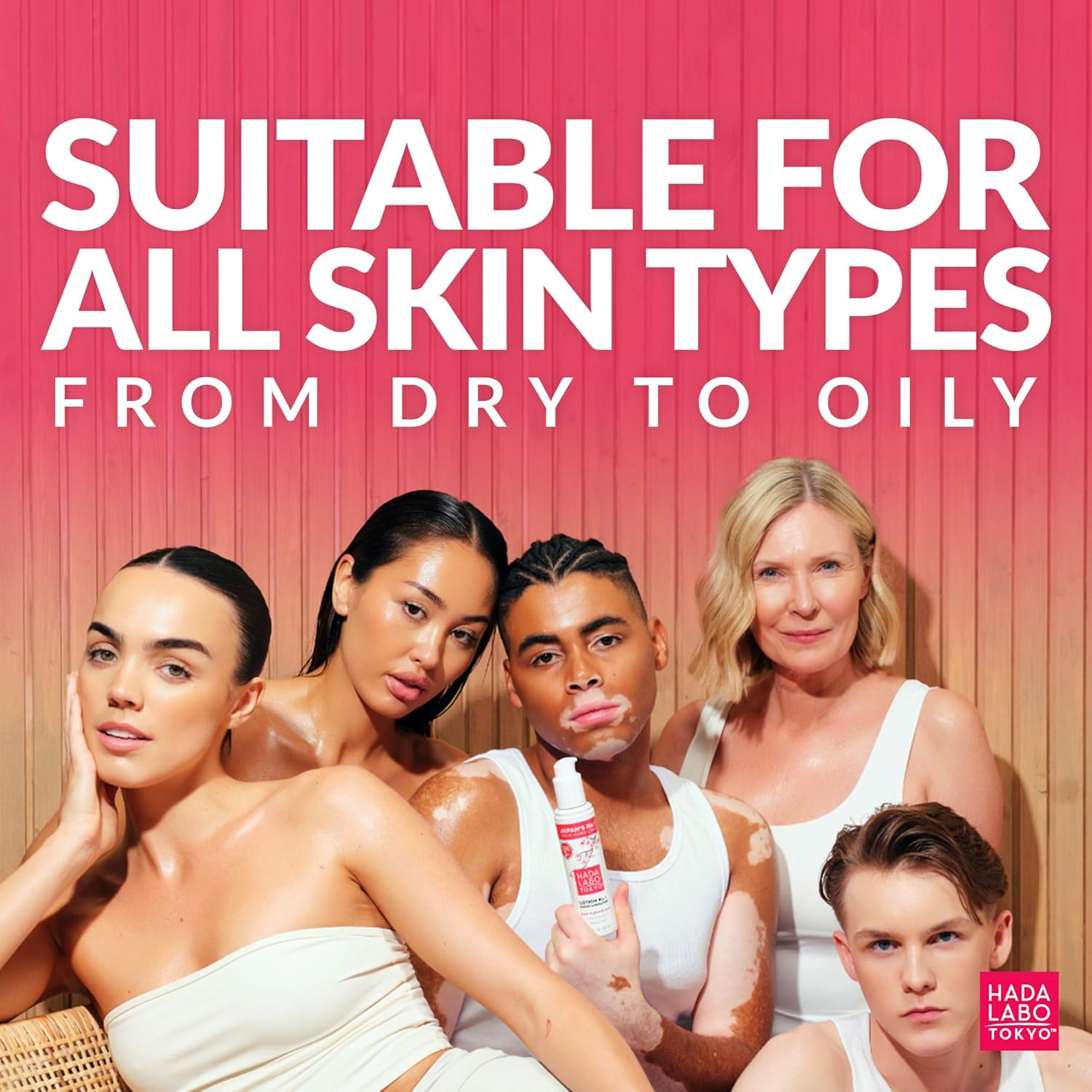 Hada Labo Tokyo Women'S Face Lotion with 5 Types of Hyaluronic Acid 150 Ml - Face Lotion for Women - Efficient Face Lotion for All Skin Types