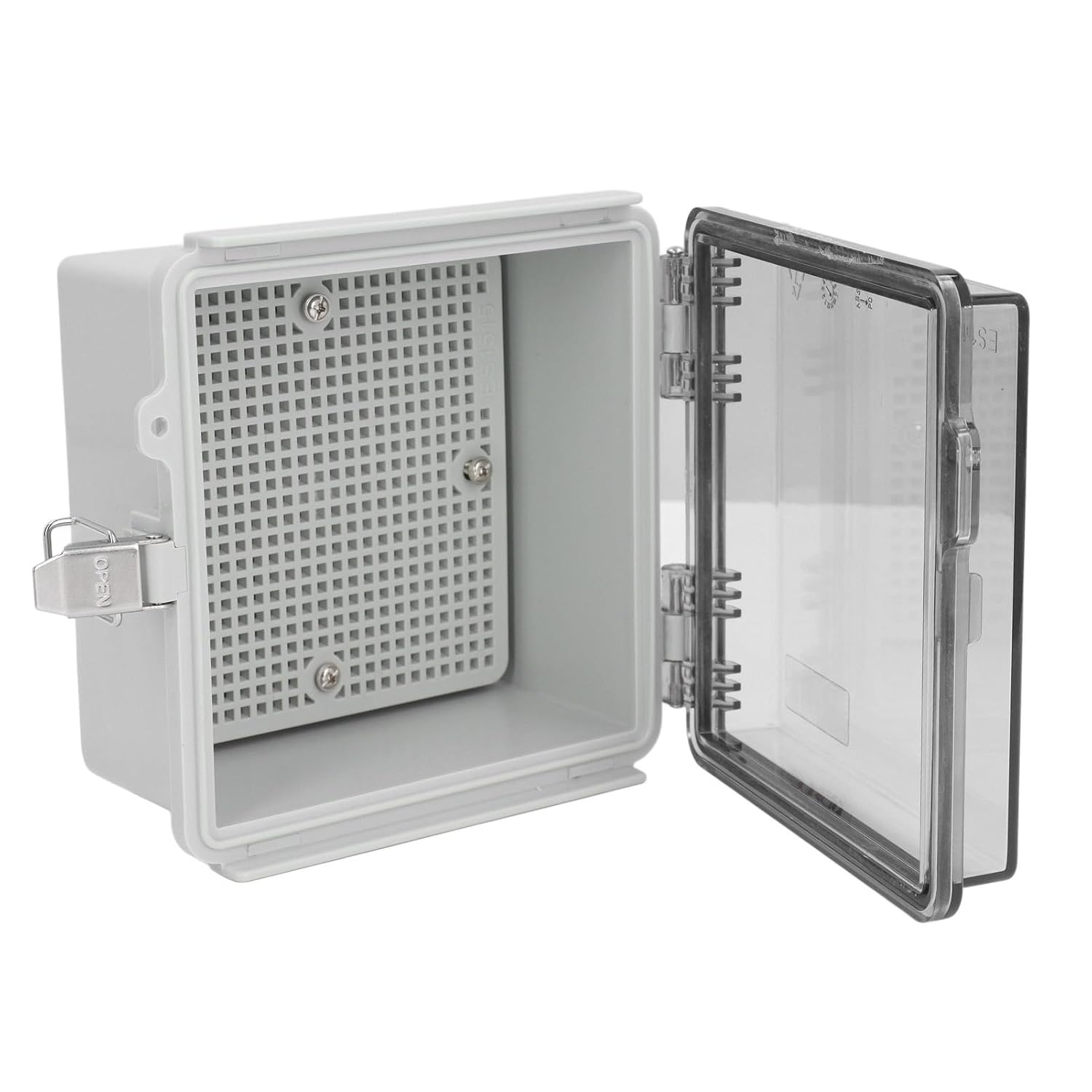 Union Box with Grid Mounting Plate, IP67 Electricity Enclosure for Household Versatile Electrical Projects image number 3