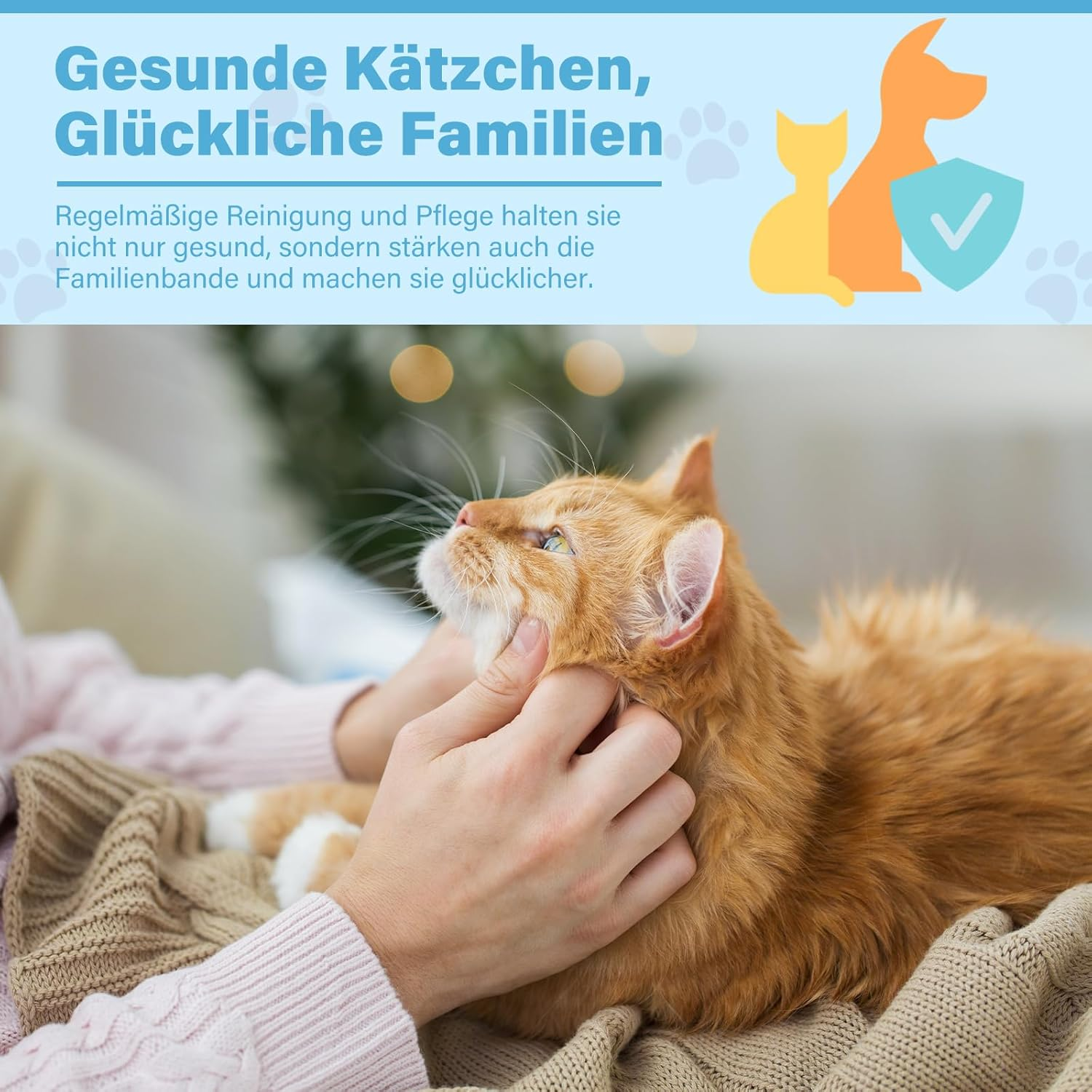 GJYC PET Cat Acne Cream, Cat Acne Chin Care Set - Gently Removes Cat Chin Blackheads, Equipped with Cat Acne Cleaning Brush, Nourishes Cat Chin Softness and Freshness, 30 Ml image number 2