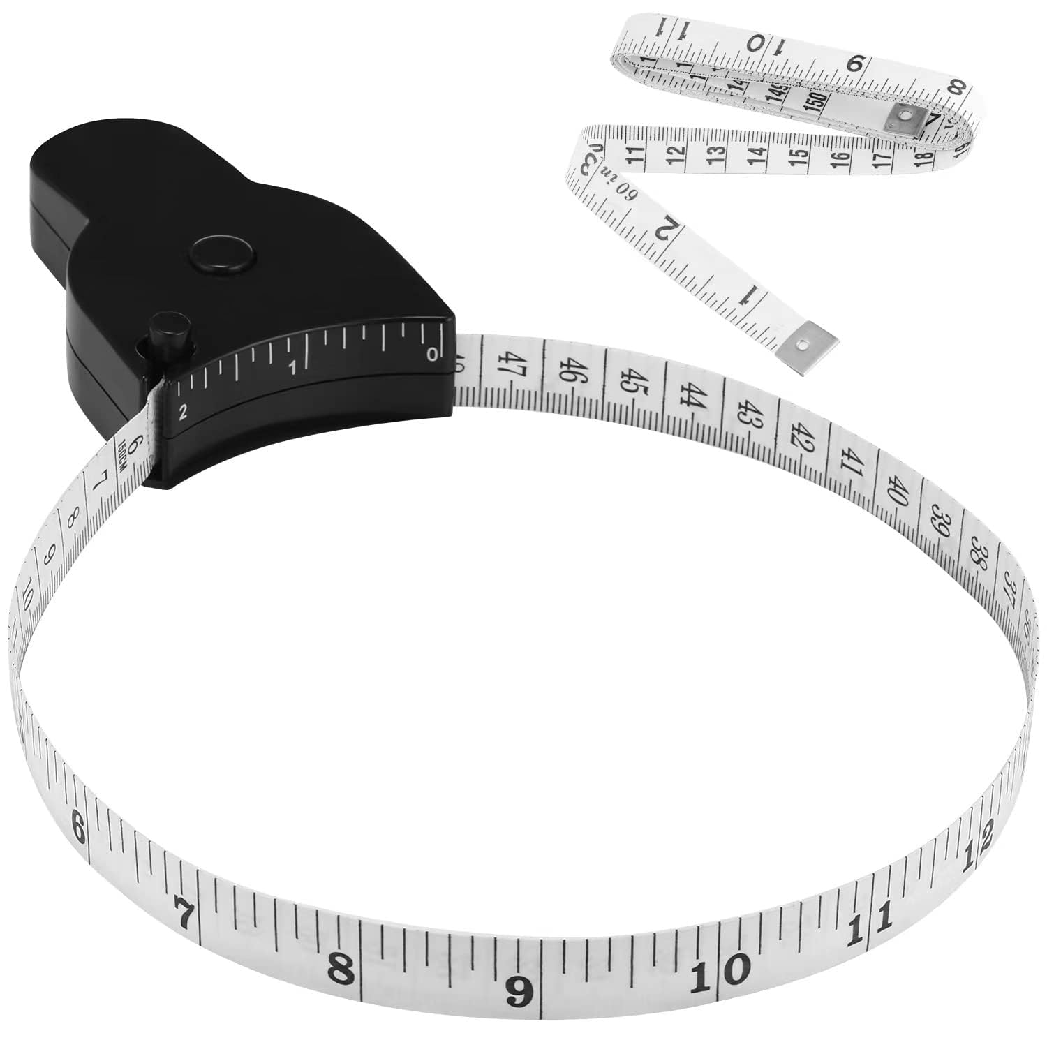 Tape Measure Body Measuring Tape 60Inch (150Cm), Retractable Measuring Tape for Body Measurement & Weight Loss, Accurate Body Tape Measure for Fitness, Tailor, Sewing, Handcrafts, Clothes image number 3