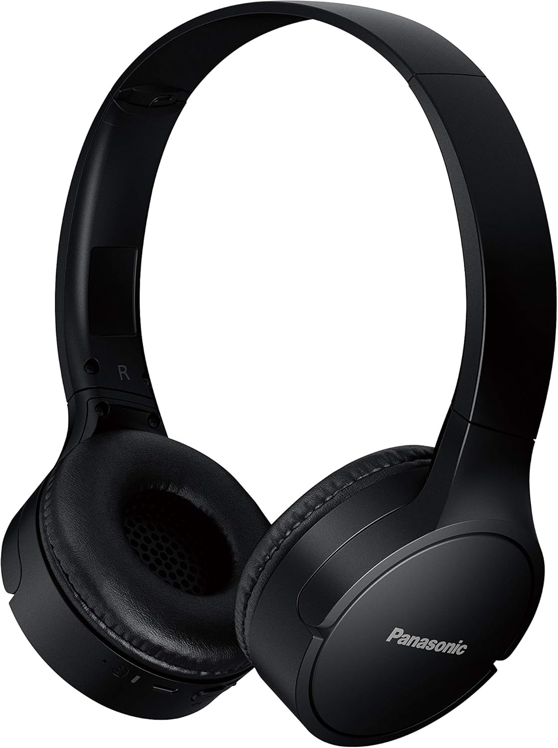Panasonic On-Ear Wireless Headphones with Bluetooth Connectivity, Black (RB-HF420BE-K), Medium