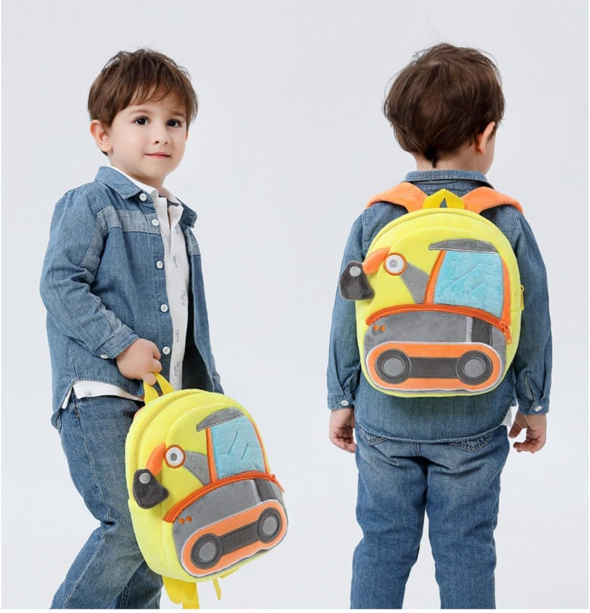 Toddler Kids Backpacks Cute Plush Animal Backpack,Mini School Bag for Kids Age 2-6 Years