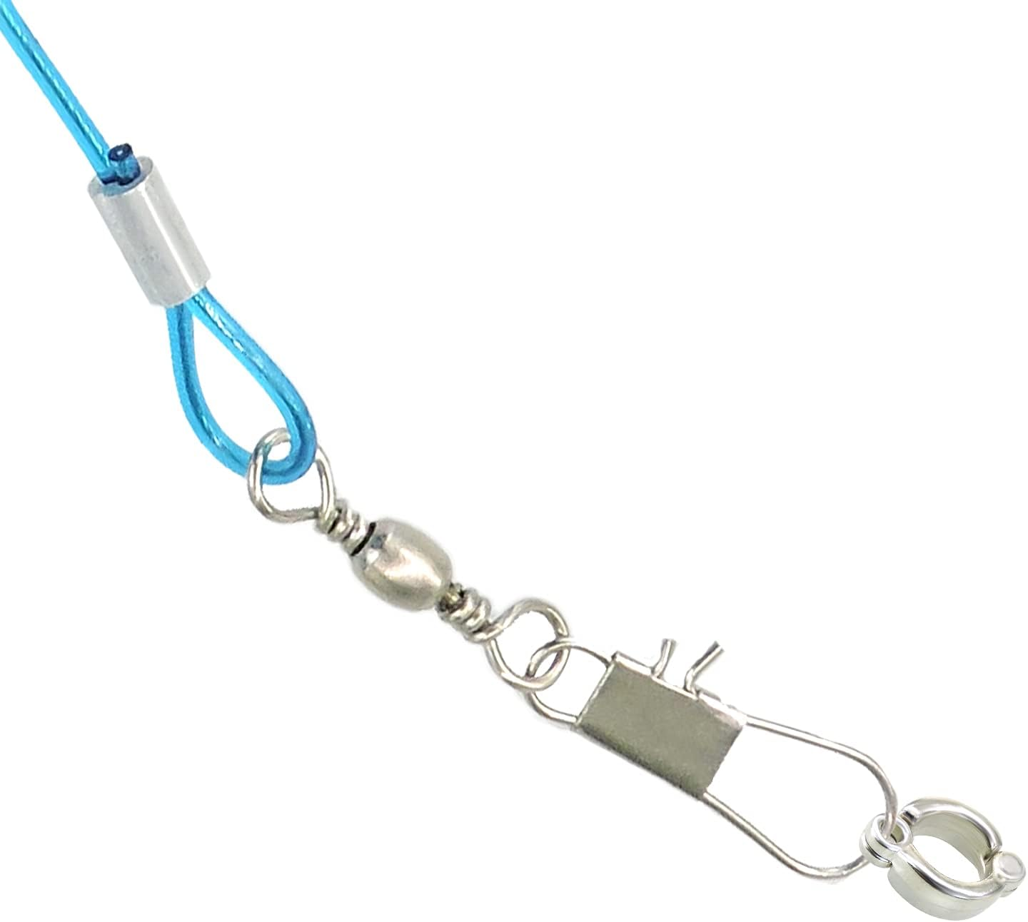 Andiker Parrot Flying Rope 5 Meters Parrot Anklet Outdoor Flight Training Elastic Rope Training anti Bite for Agapornis Fischeri Cockatiels image number 3