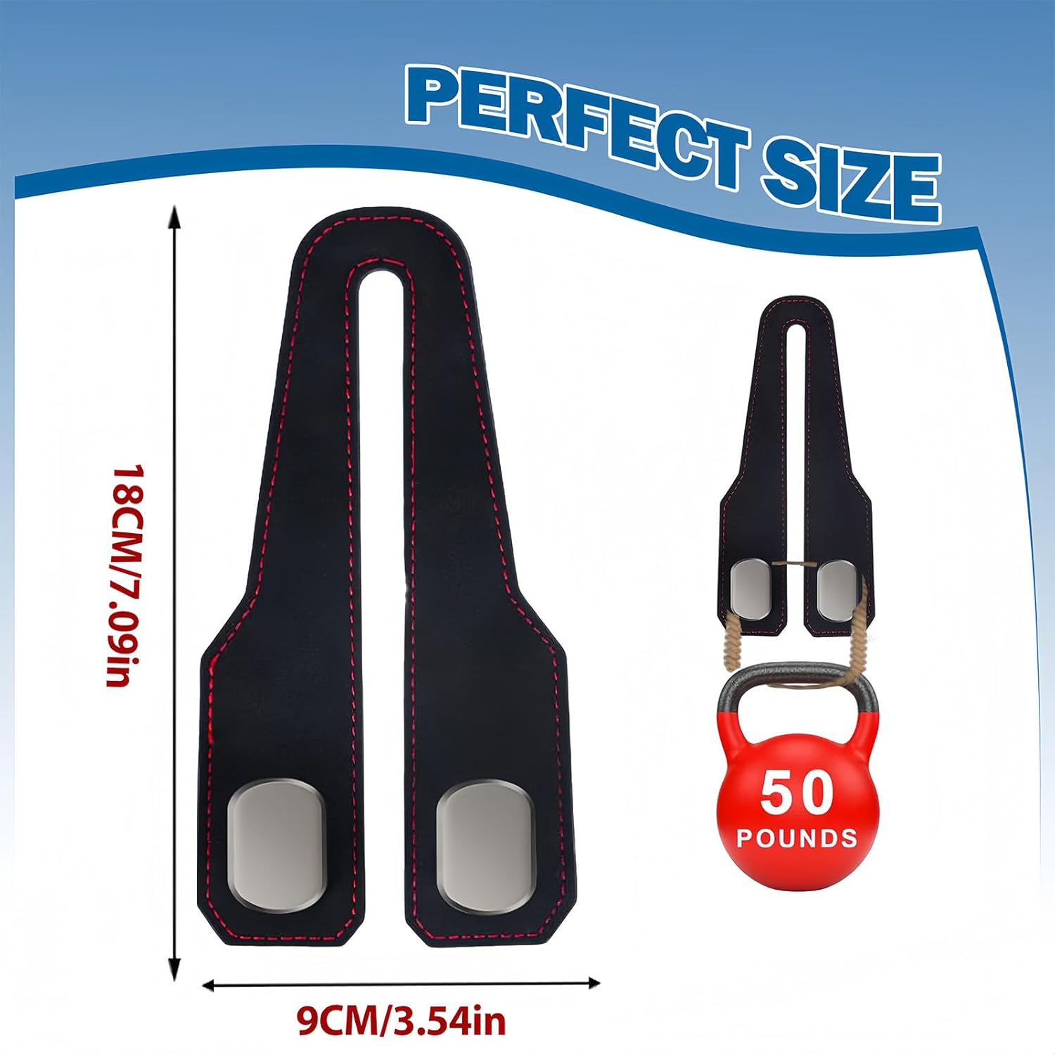 【4-Pack】 Car Seat Headrest Hook - Double Leather Storage Organizers for Handbags, Purses & Mobile Phones | Universal Fit for Cars | Heavy-Duty Metal Hooks | Easy Tool-Free Installation (Black)