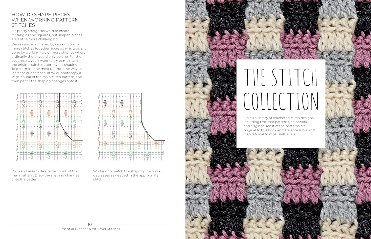 Essential Crochet Next-Level Stitches: Portable Stitch Companion: Textures, Colorwork, and Fancy Edgings: 2 image number 4