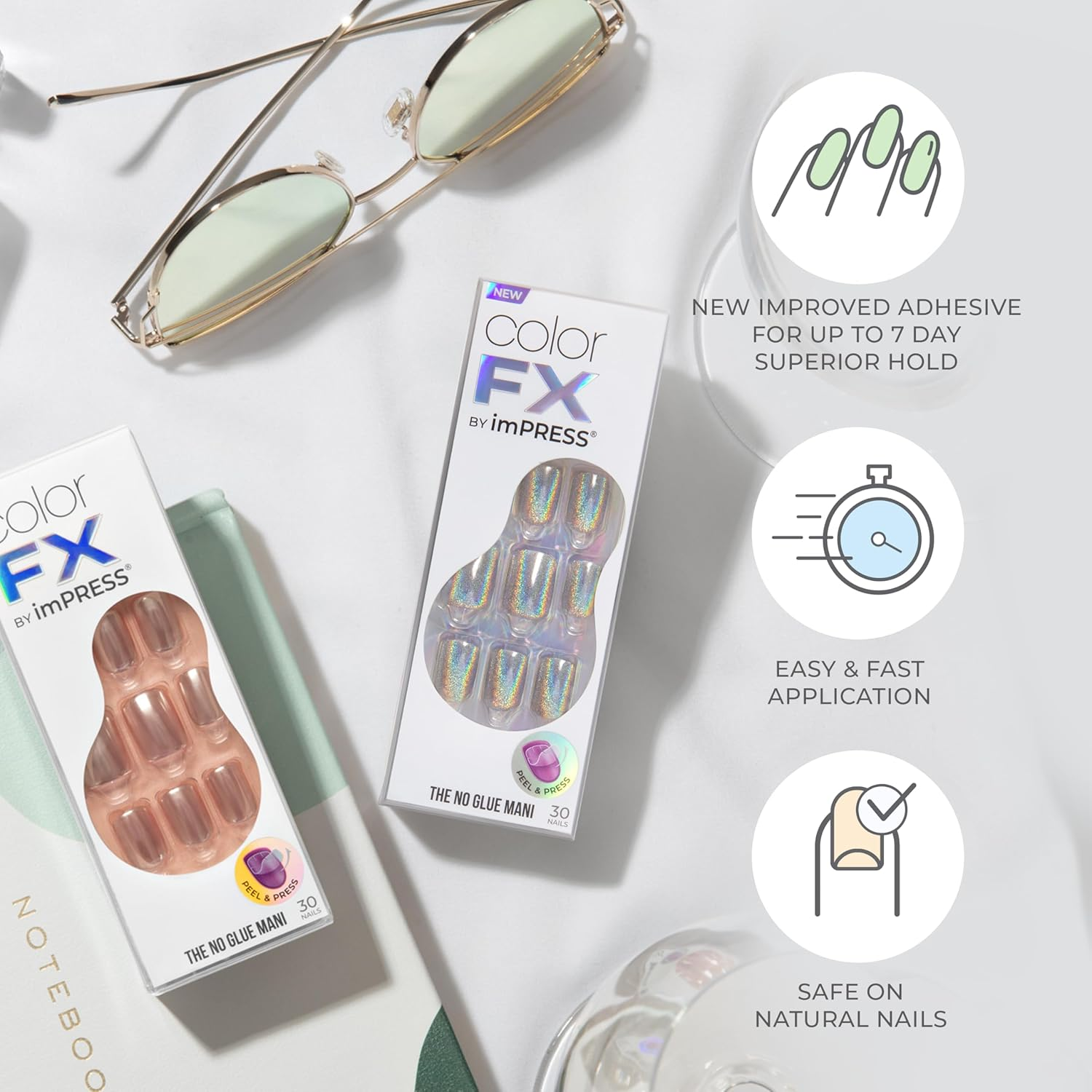 KISS Colorfx Impress Nails &ndash; Starstruck image number 5