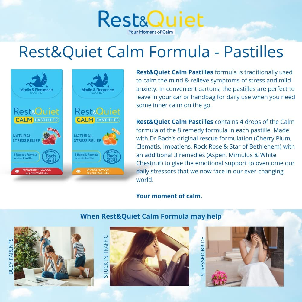 Rest&Quiet Calm Orange Pastilles 50G image number 3