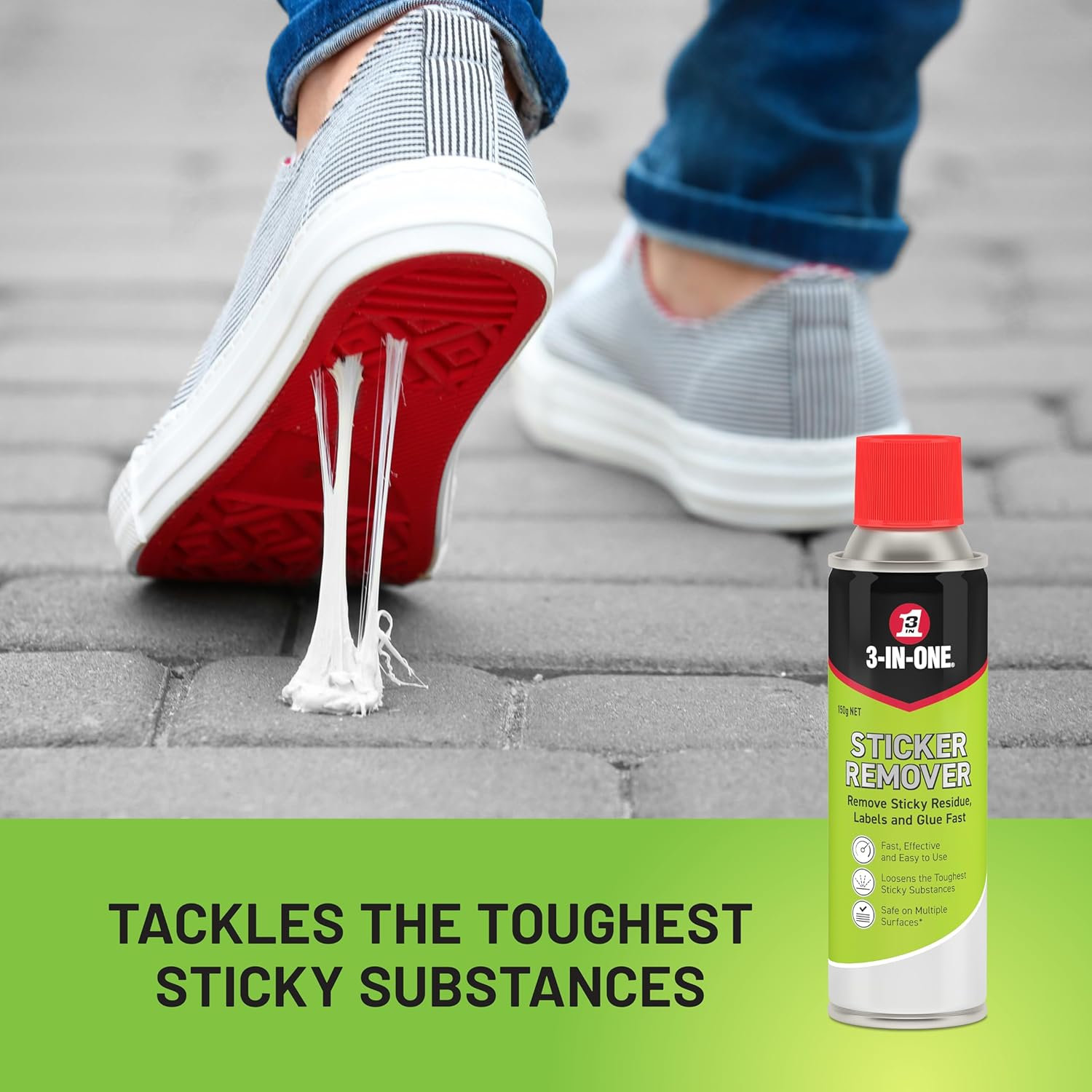 3-IN-ONE Sticker Remover Spray 150 G image number 6