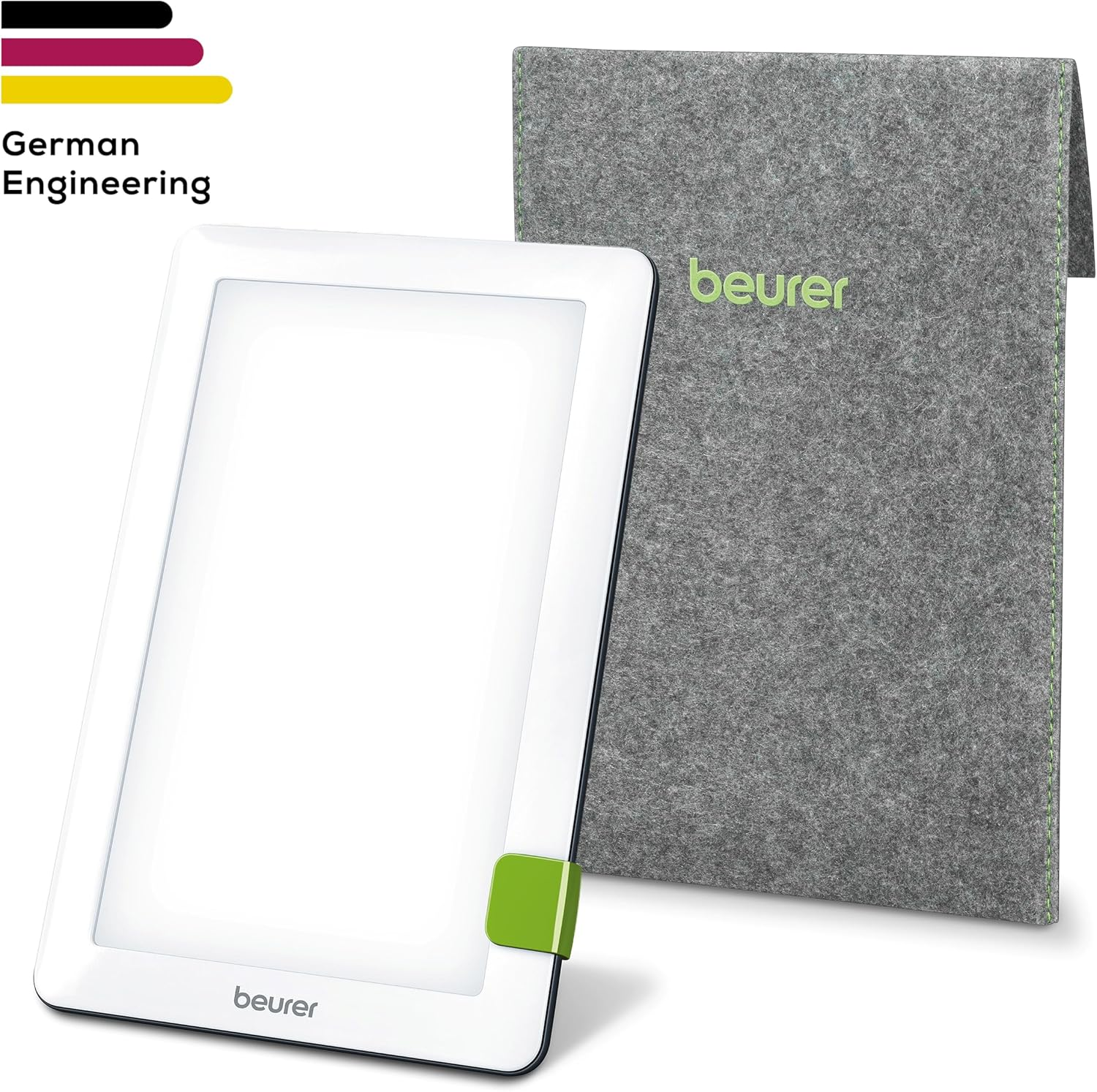 Beurer TL 30 Daylight Lamp, Light Intensity Approx. 10,000 Lux at 10 Cm Distance, Medical Device with LED Technology, Flicker and Uv-Free, with Variable Stand and Bag image number 4