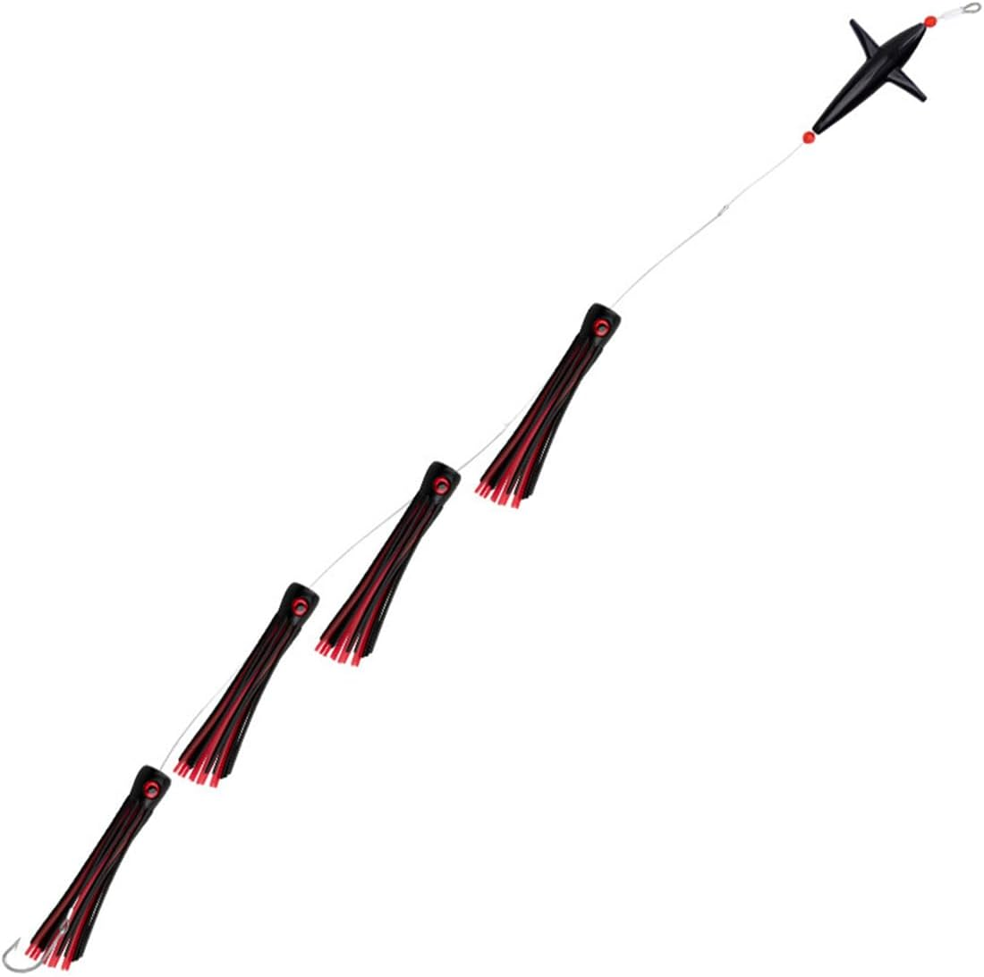 AIMALL Sea Bait Lure - 210G Deep Water Propeller Trolling Bait, 6" 3D Bionic Fish Eyes, UV Light Effect, Marlin and Mackerel Fishing