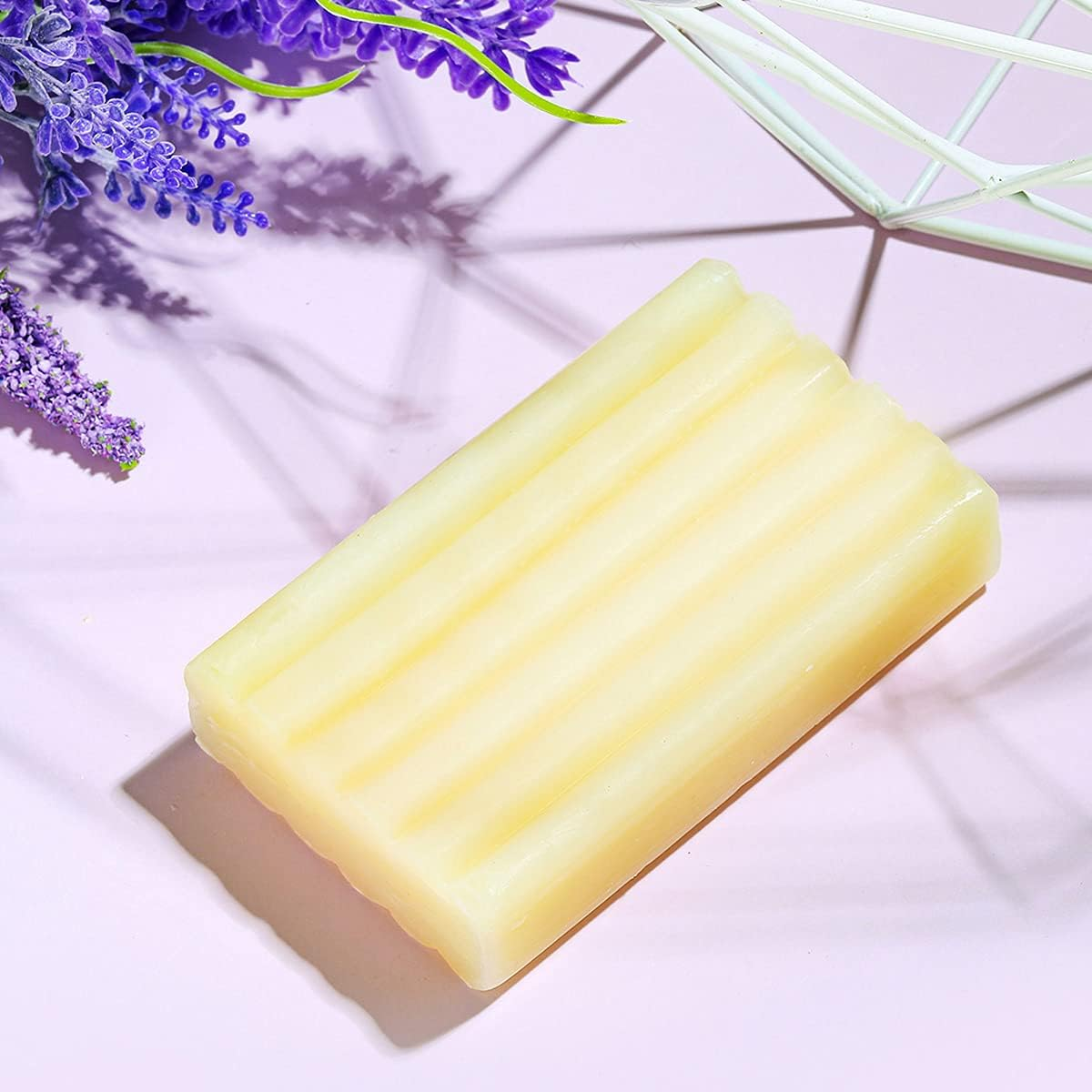 Gifts for Women, 7Pcs Lavender SPA Gift Set - Scented Candle, Shower Gel, Bath Salt, Bubble Bath, Body Lotion and Hand Soap, Birthday Gift Sets for Her, Bath Sets for Women Gifts