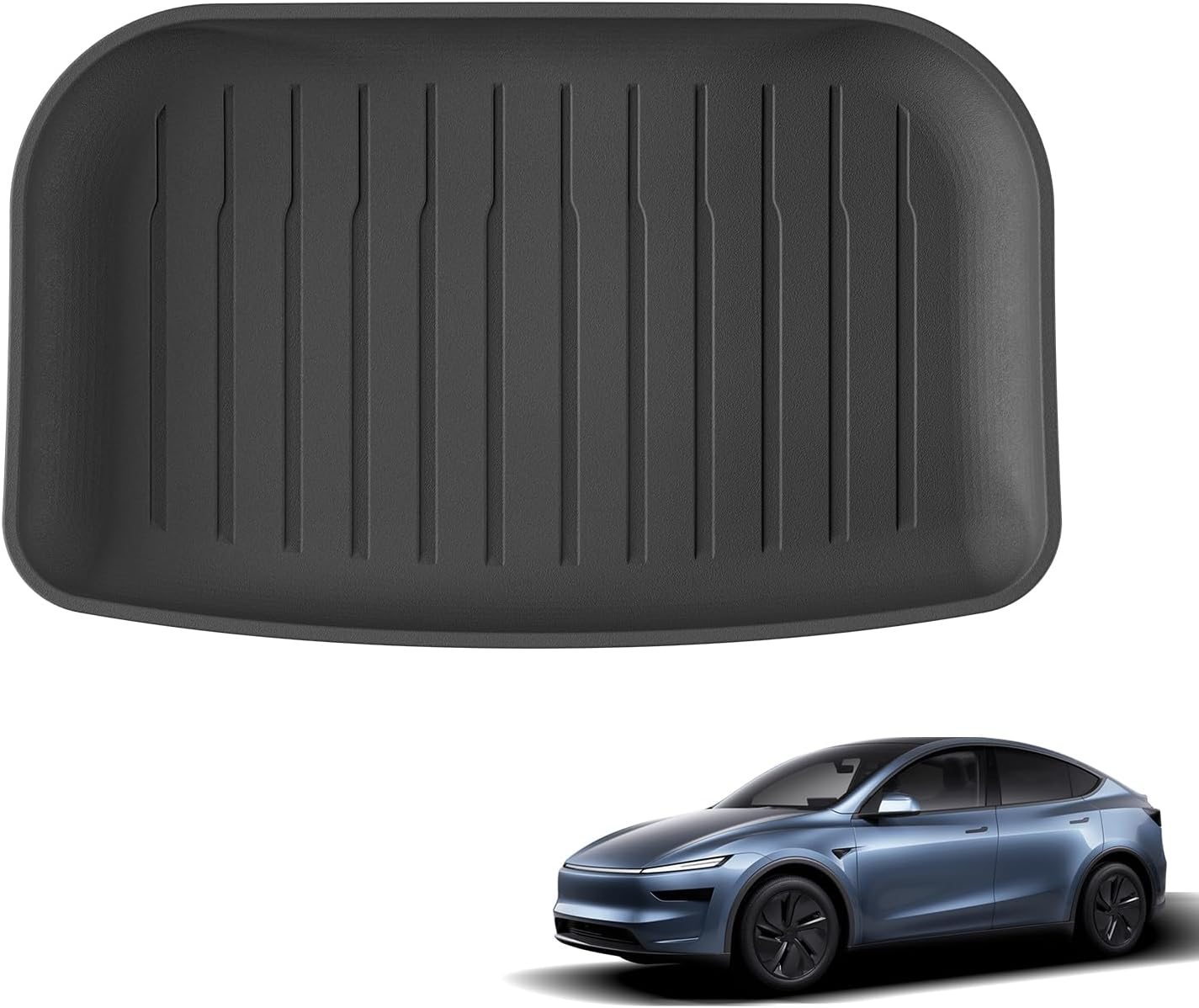 Rear Trunk Lower Storage Mat for 2025 2026 Tesla Model Y Juniper 5 Seater TPE Cargo Liner Car Mats Accessories image number 2