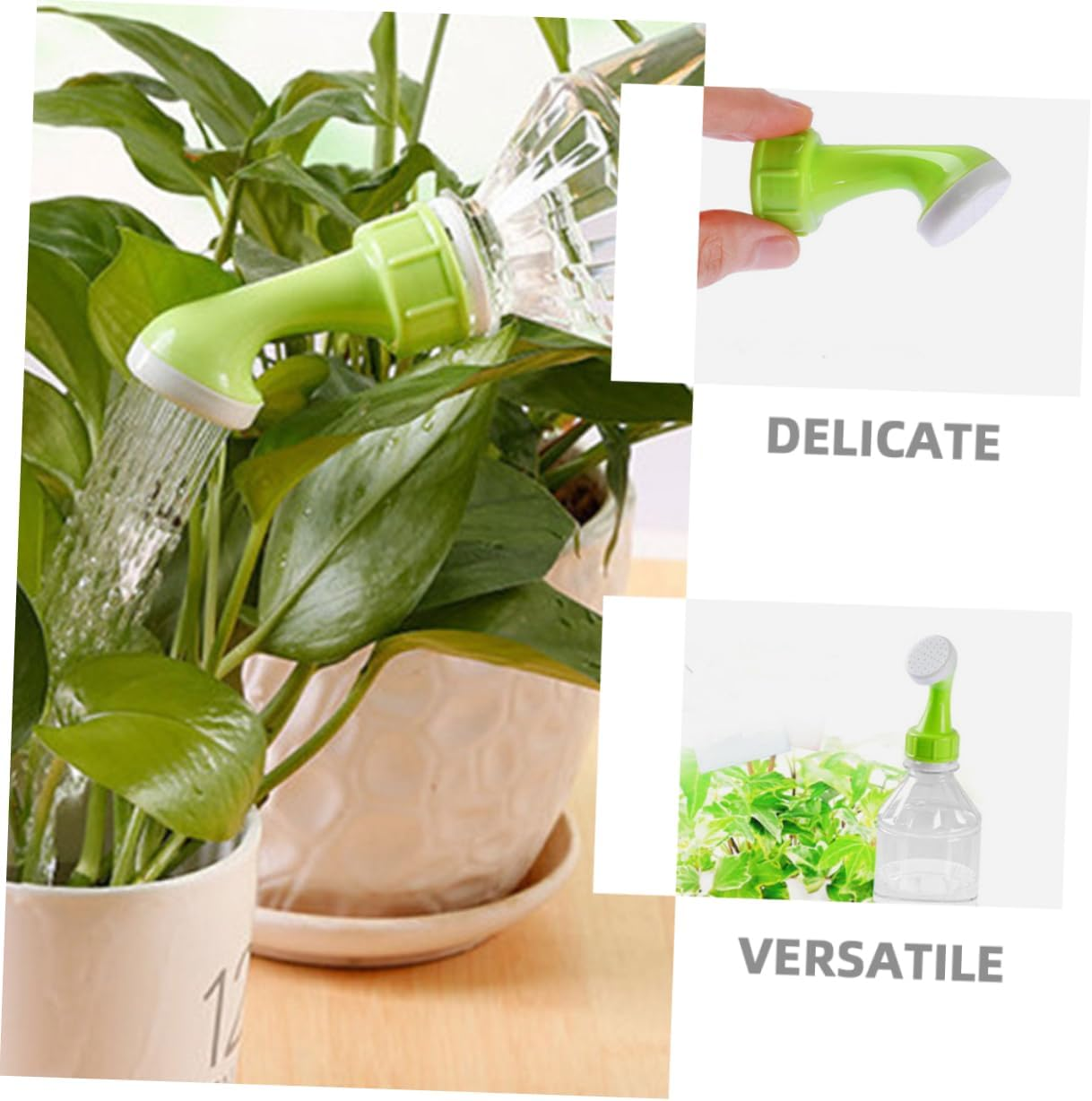 IWOWHERO 8Pcs Garden Watering Spray Nozzle for Outdoor Hose Bottle Nozzle Jet Sprinkler Function for Bonsai Plants and Gardening Supplies image number 1