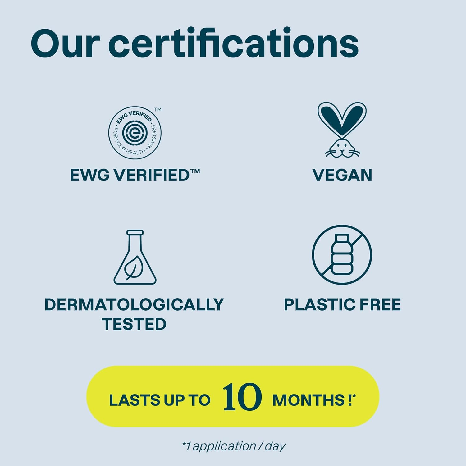 ATTITUDE Baking Soda Free Deodorant for Sensitive Skin with Oatmeal, EWG Verified, Aluminum Free, Plastic-Free, Unscented, 85 Grams image number 5