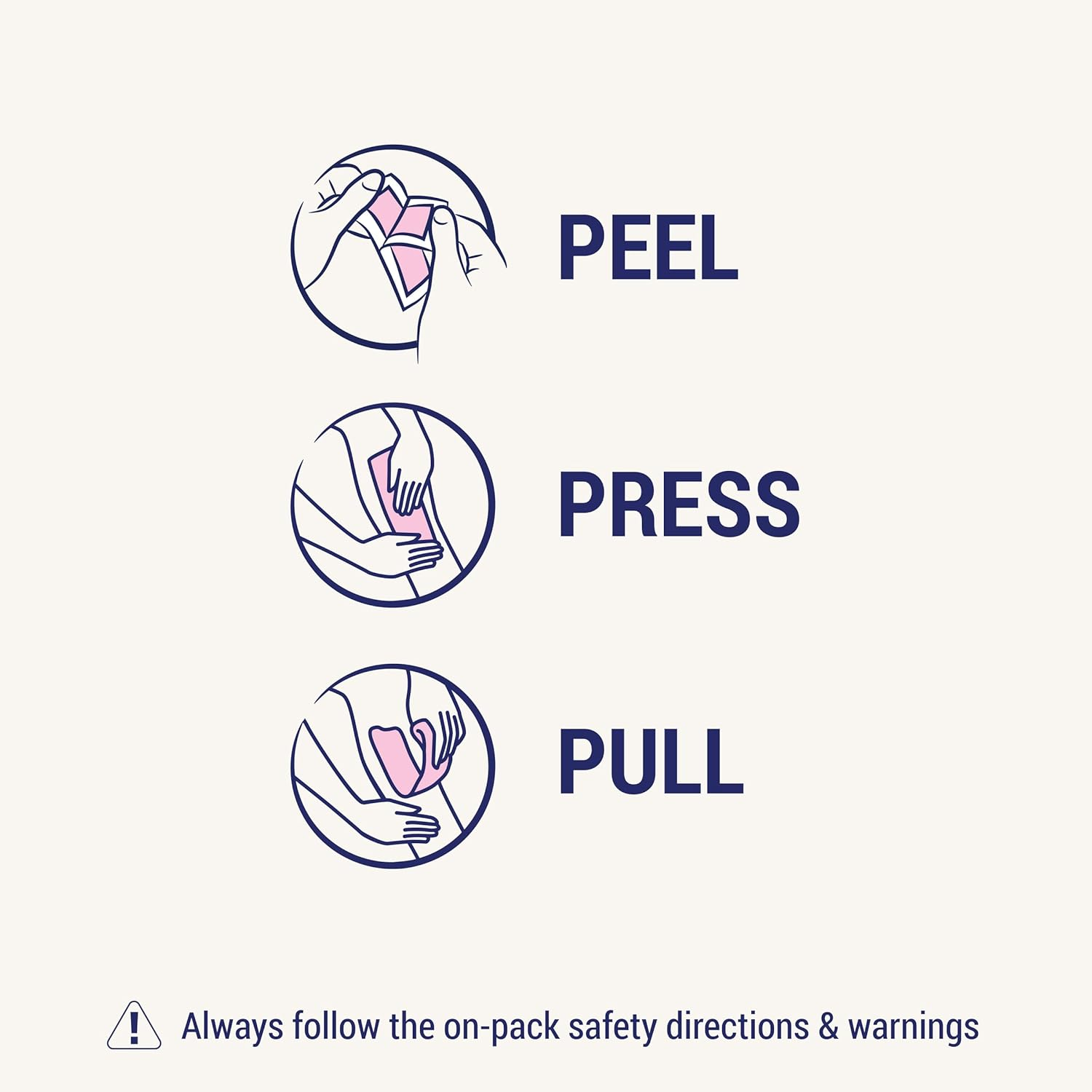 Nair Sensitive Large Hair Remover Wax Strips &ndash; for Sensitive Skin, Legs, Underarms and Bikini Area &ndash; No Need to Rub, Ready to Use &ndash; Natural Derived Formula - 40 Wax Strips 4 after Care Wipes image number 1