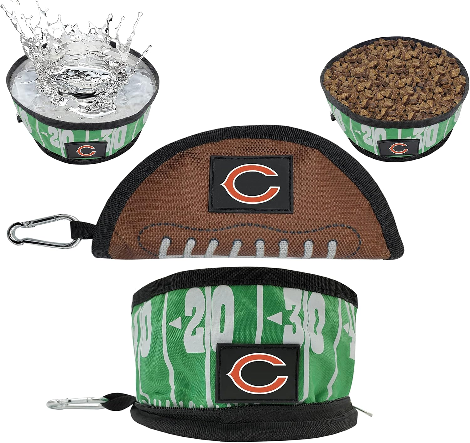 Pets First NFL Collapsible Pet Bowl image number 7