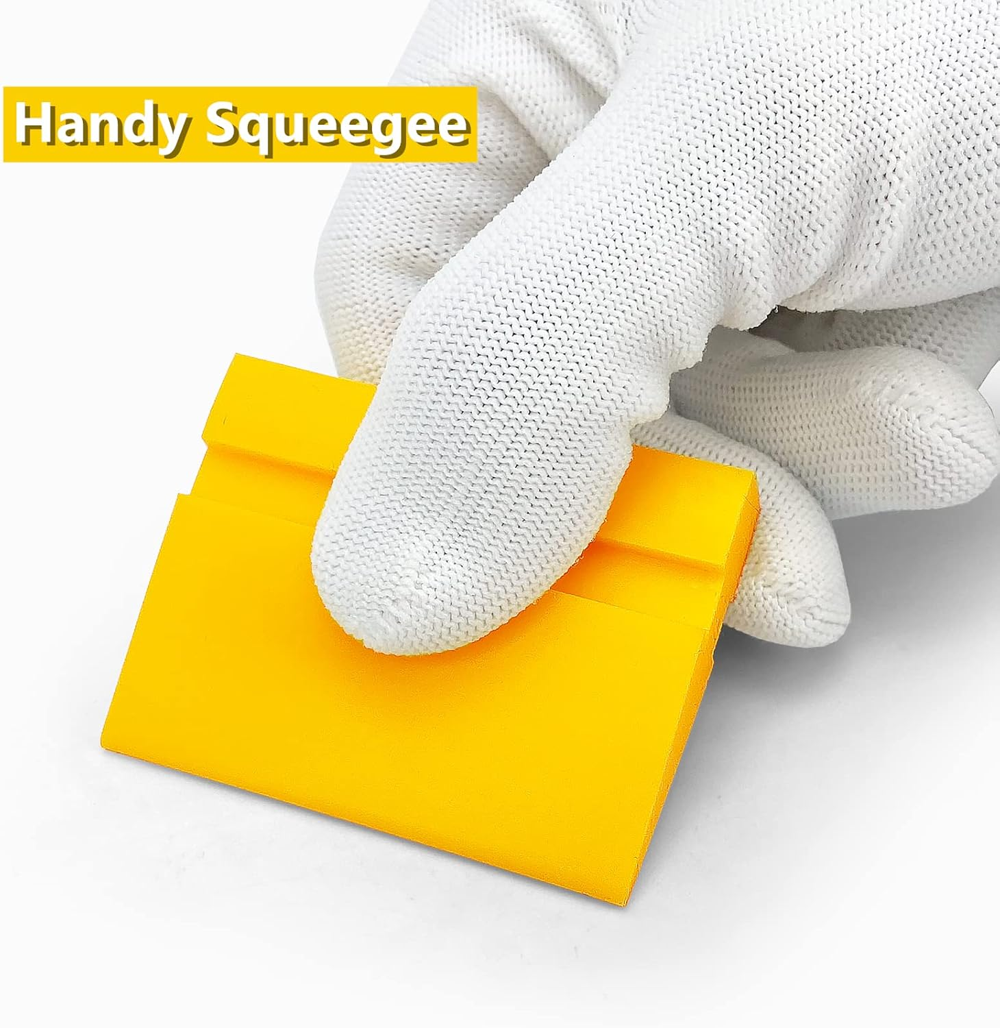 Umaki 3Piece Small Silicone Squeegee Window Tint PPF Squeegee for Decal Vinyl Wrapping, Car Film Application, Window, Mirrors, 2.4In Length image number 6