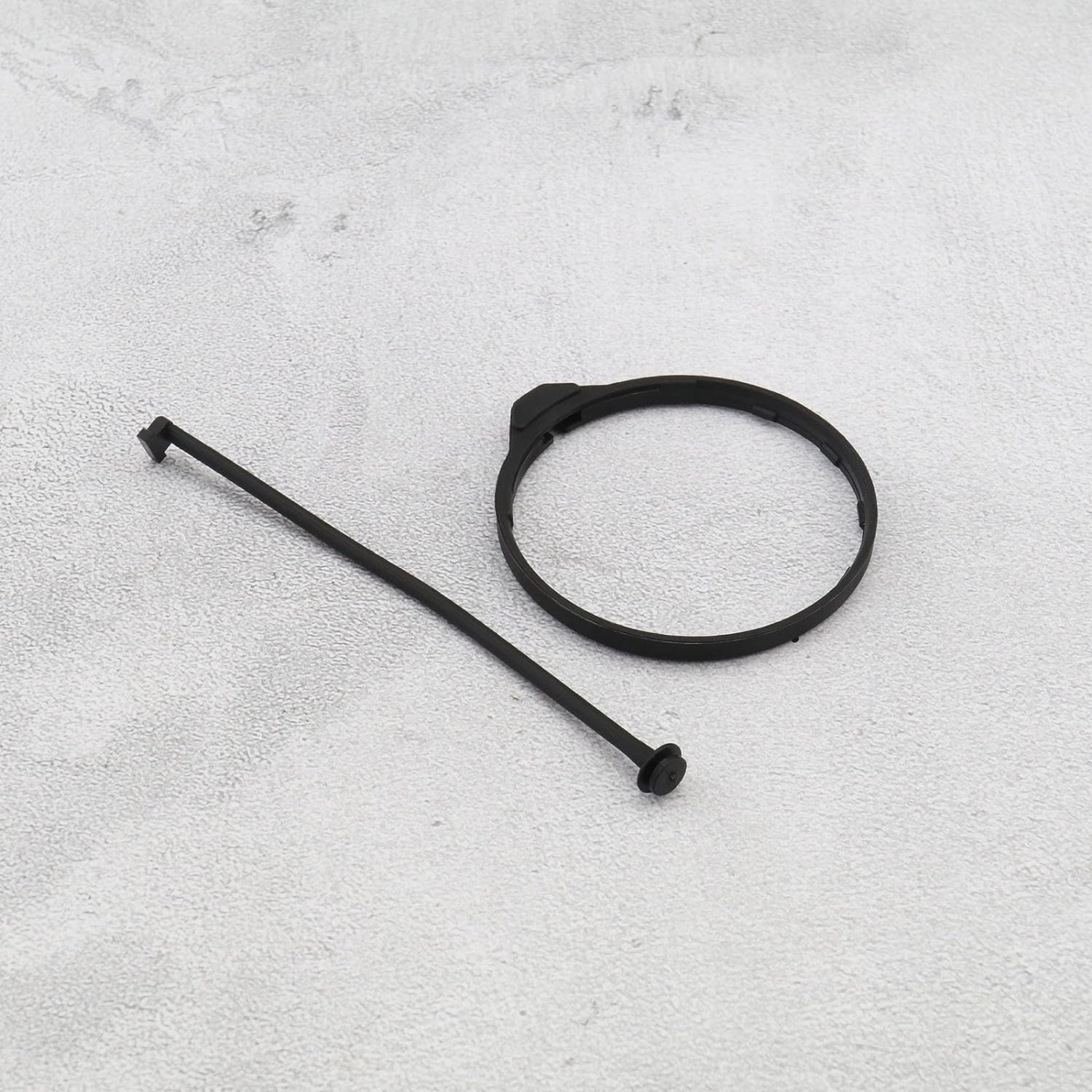 Emagtech 2PCS Fuel Tank Cap Rope Tether 17670-T3W-A01 Compatible with Civic CR-V Accord Crosstour Insight Odyssey Pilot HR-V City ILX MDX RDX ILX Hybrid image number 2