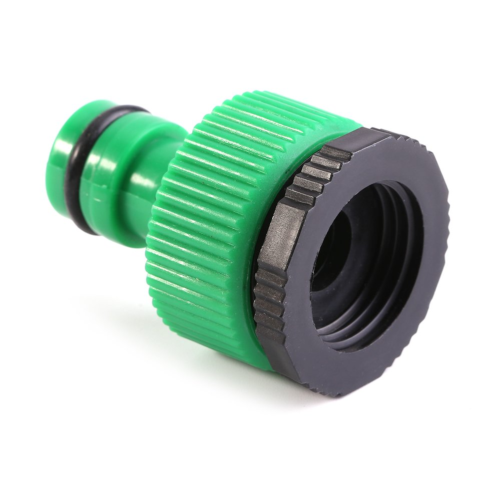 Ejoyous Mist Drip Irrigation Kit, with Faucet Connector+Quick Joint+Nozzles (10-24Pcs) Vortex Nozzle Built-In Filter Anti-Clogging Removable, for Greenhouse/Garden Drip Irrigation (10M) image number 1