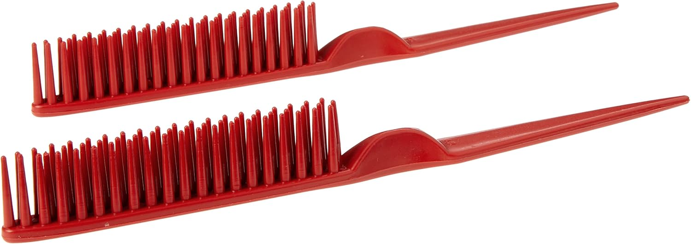 Cocoblack Naturals 3 Row Styling Comb for Detangling, Defining and Separating Curls (Red) image number 4