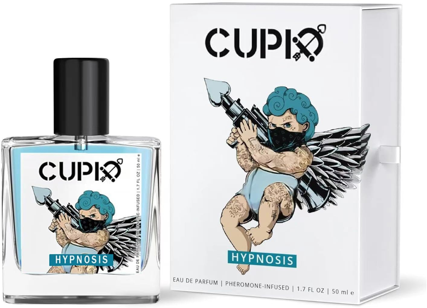 Cupid Charm Parfum with Pheromone for Men - Premium Cupid Perfume for Men 50Ml(1.7Oz), Fresh Wood Spray for Long-Lasting Fragrance - Suitable for Couples Dating, Christmas, Parties, Festivals