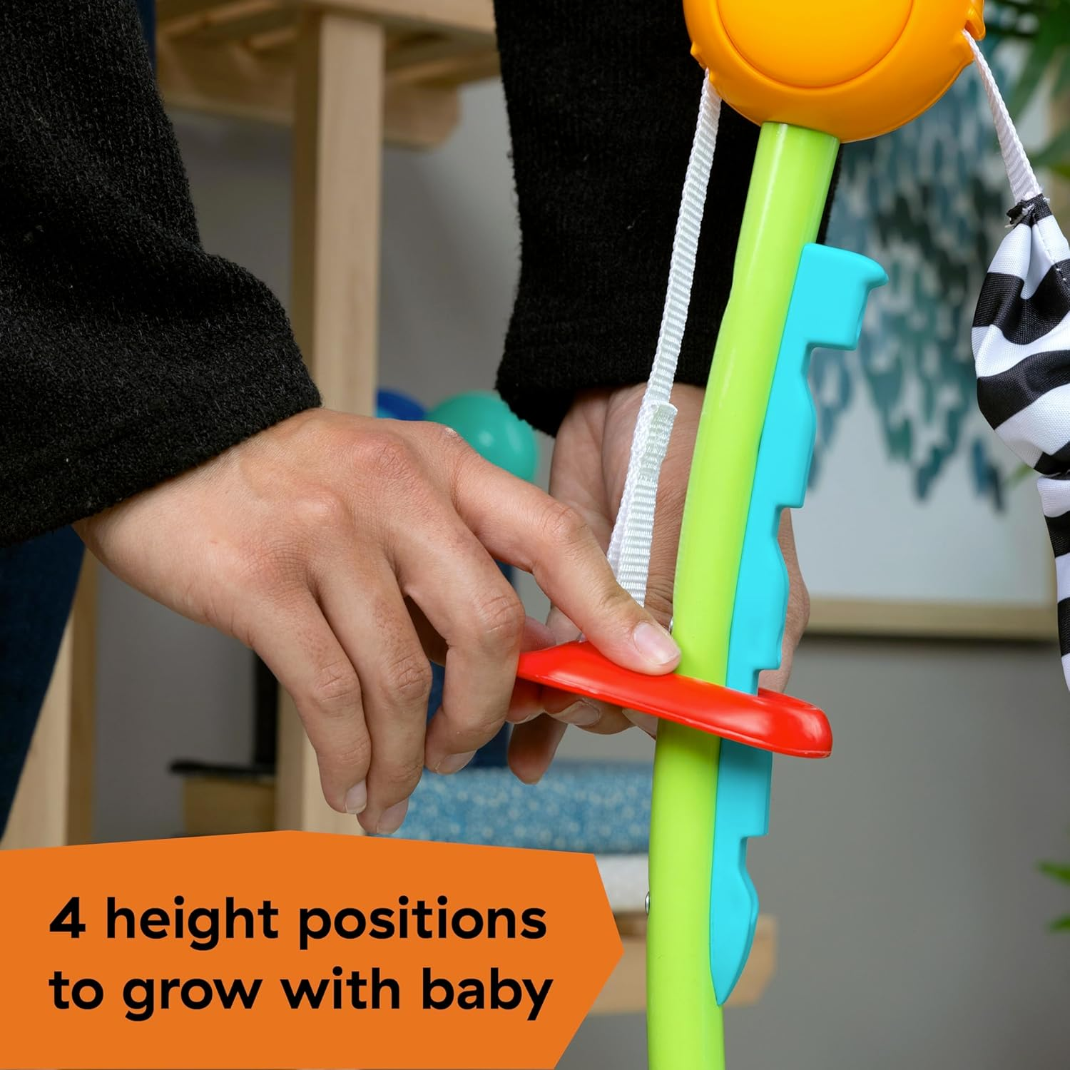 Baby Einstein Ocean Explorers Curiosity Cove 2-In-1 Educational Activity Jumper and Floor Toy, Max Weight 25 Lbs., Ages 6 Months+, Unisex image number 6