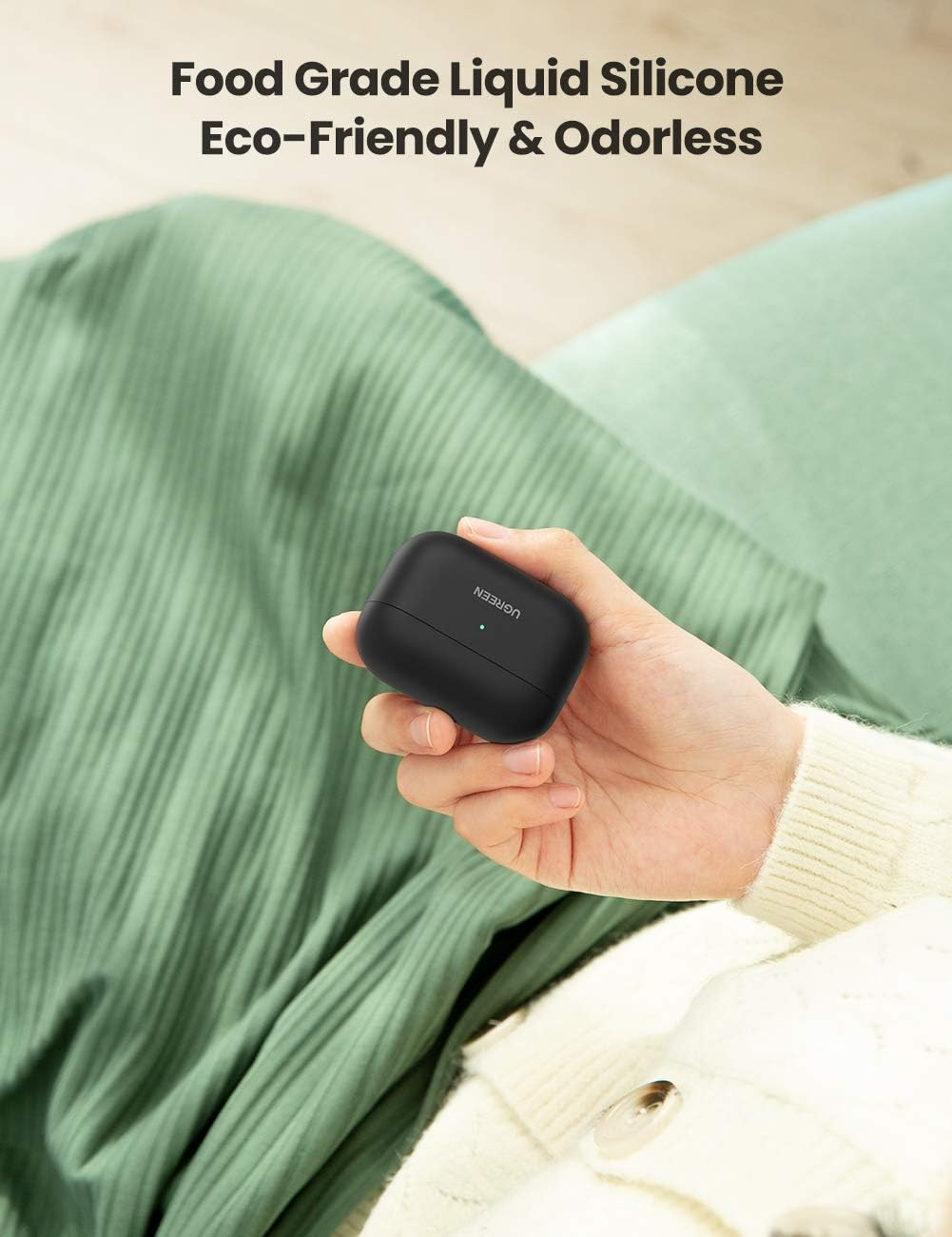 UGREEN Liquid Silicone Case for Airpods Pro (80513) (V28-ACBUGN80513) image number 5