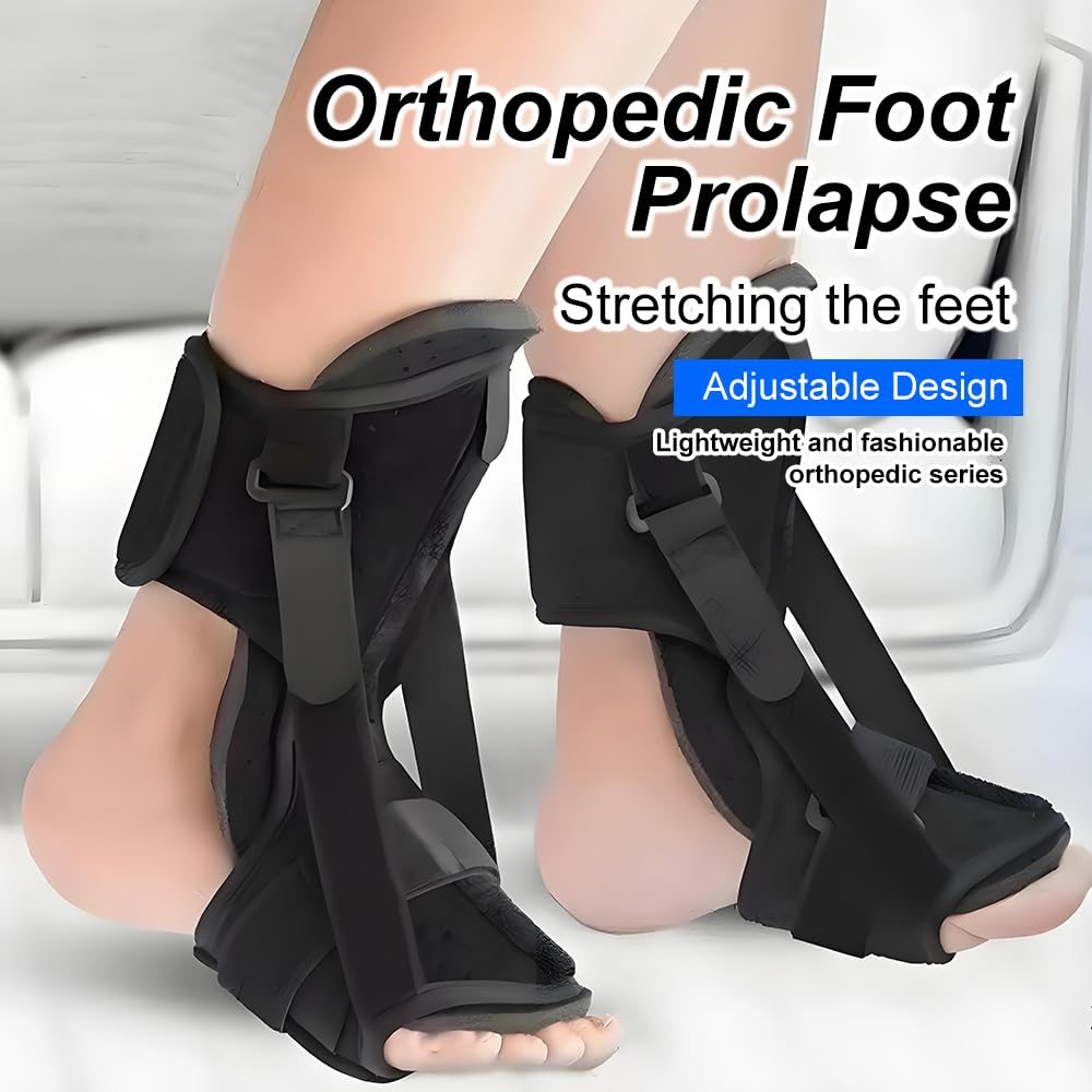 Plantar Fasciitis Night Splint,For Pain Relief Caused by Plantar Fasciitis Achilles Tendonitis Foot Drop Heel Spur Flat Arch, Unisex image number 6