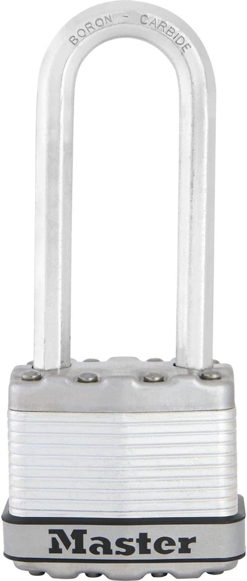 MASTER LOCK Heavy Duty Padlock [Key or Combination] [Zinc] [Xlong Shackle] [Outdoor] M176EURDLH - Best Used for Storage Units, Sheds, Garages, Trailers and More image number 4