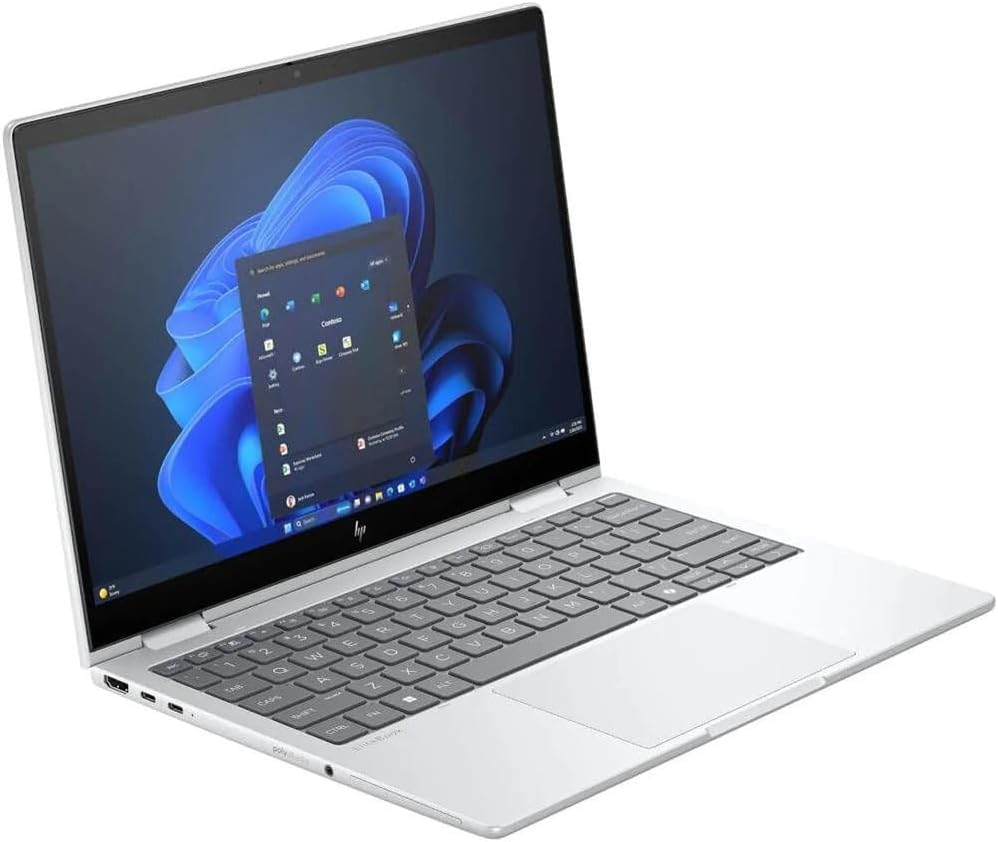 HP Elitebook 8 Flip G1I 5G 13.3" WUXGA IPS Touch Ultra 5 225U 16GB RAM 512GB SSD AI Boost Wifi 7 W11P Silver Laptop (BQ4N3PT) image number 2