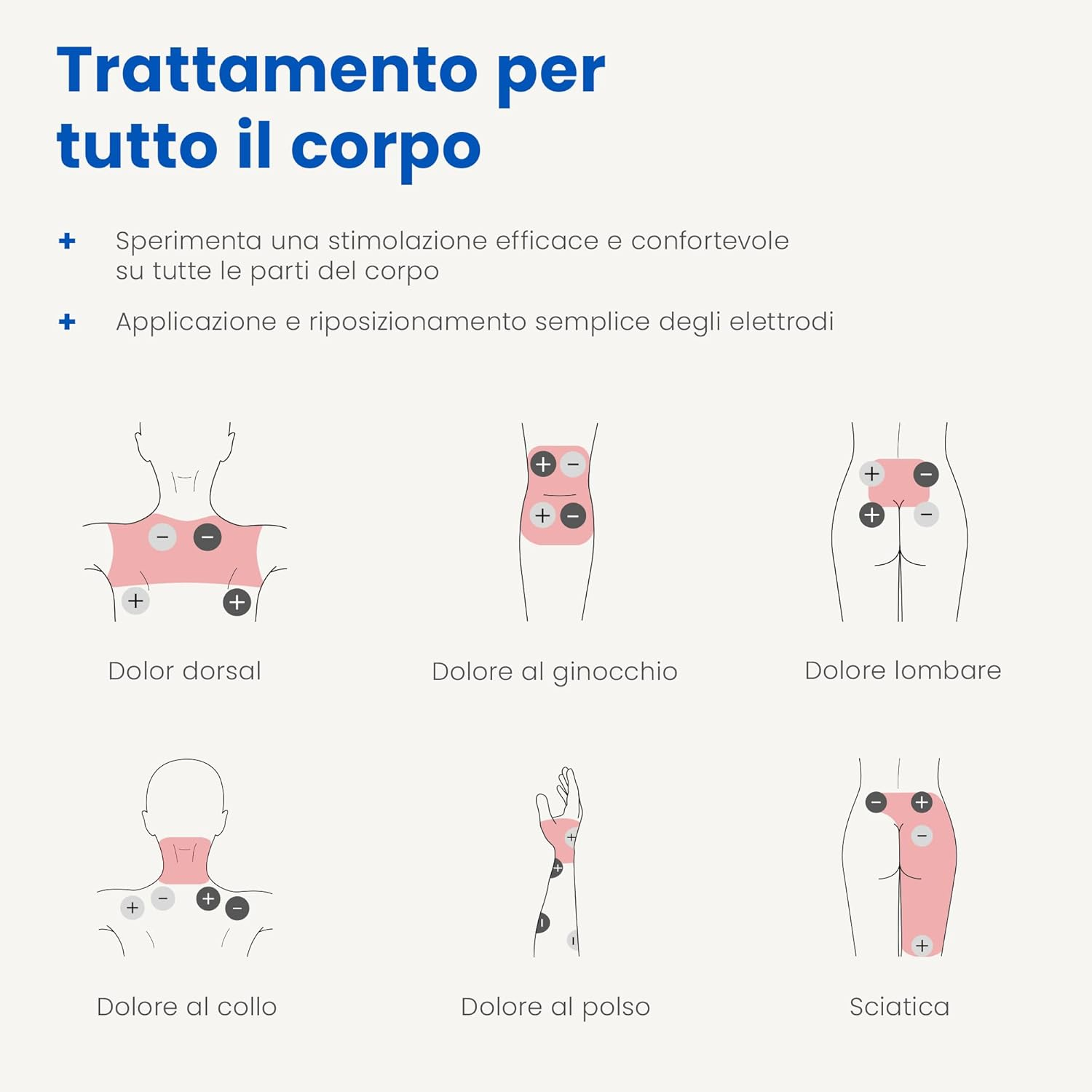 Tenscare Cool Relief Electrodes 50 X 100Mm Gel Infused by Menthol and Lidocaine for a Cooling and Soothing Effect That Maximizes Relief image number 3