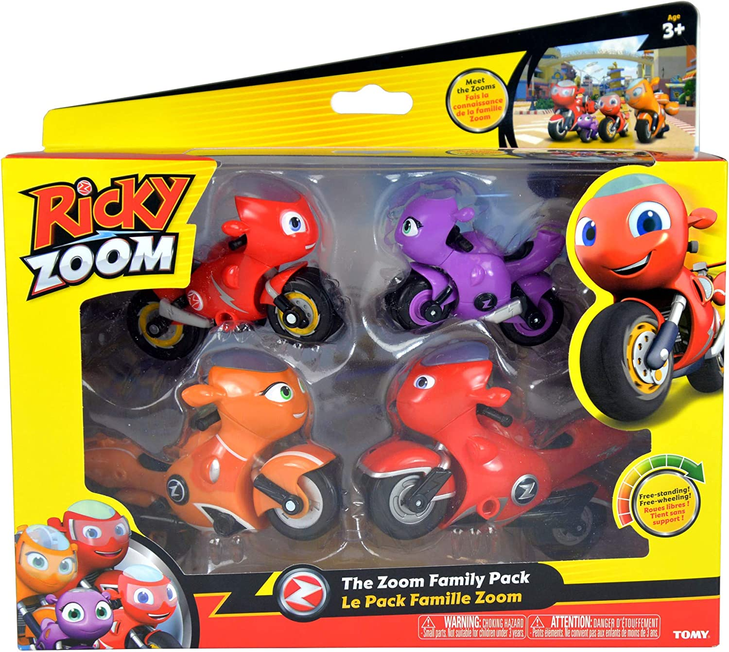 Ricky Zoom T20048A the Zoom Family Pack image number 1