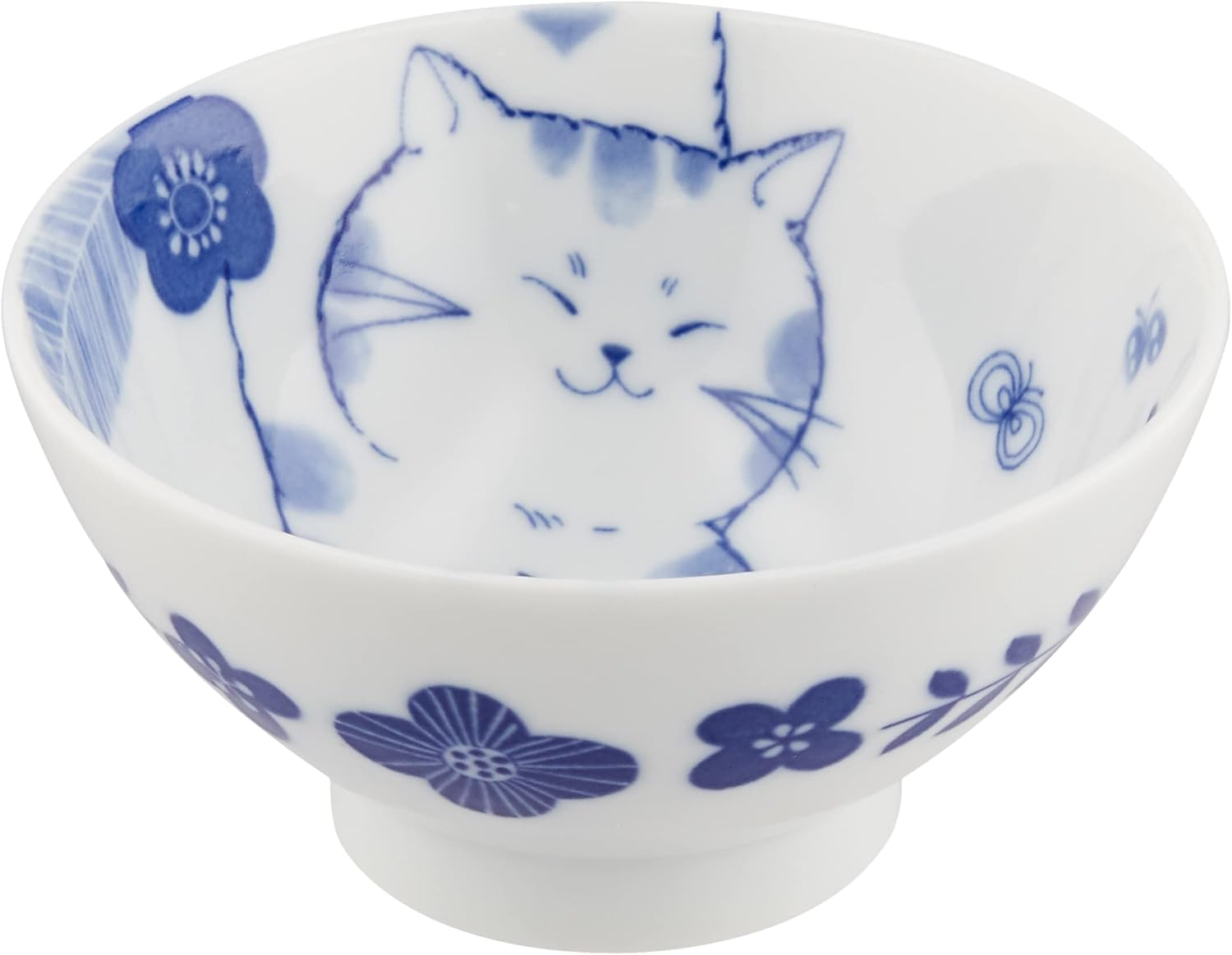 Nohohon Cat Rice Bowl, Wheat 23191