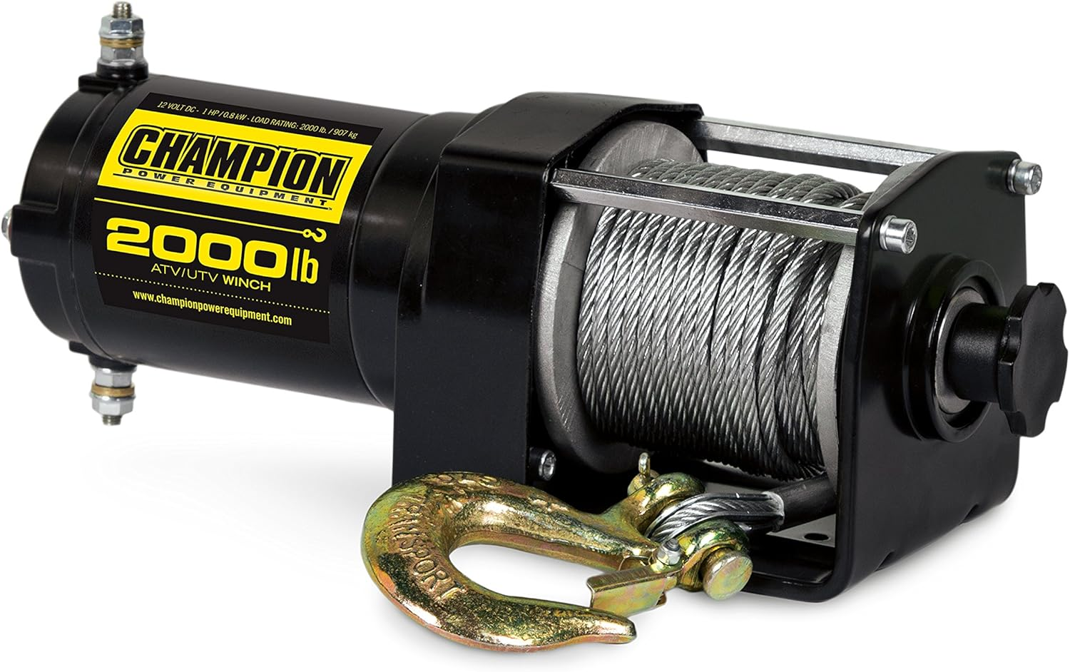 Champion Power Equipment 2000-Lb. ATV/UTV Winch Kit image number 4