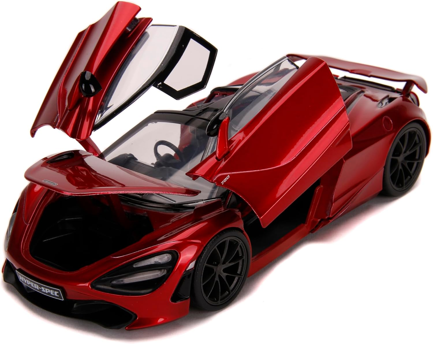 Jada Toys Hyperspec - Mclaren 720S 1:24 Scale Diecast Vehicle, Red image number 2