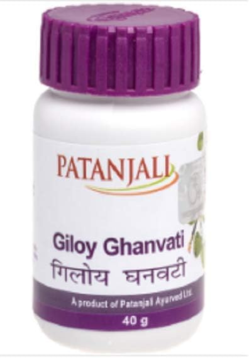 Patanjali Giloy Ghan Vati 40Gms
