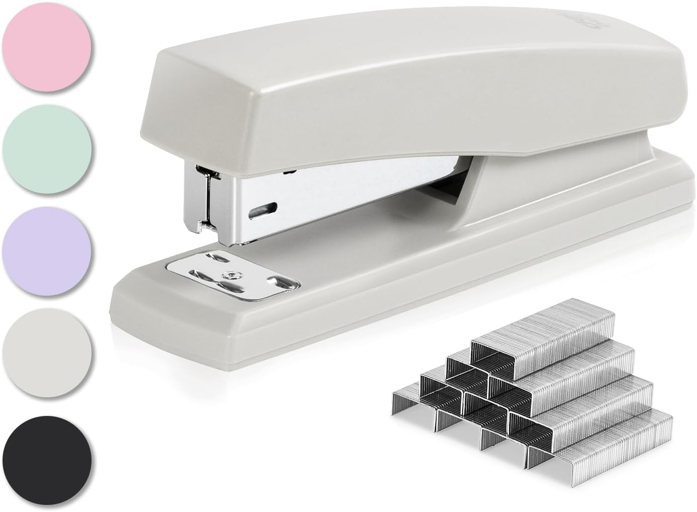 Deli Stapler Value Pack, Desktop Standard Staplers, 20 Sheet Capacity, Includes Staples & Staple Remover, Black