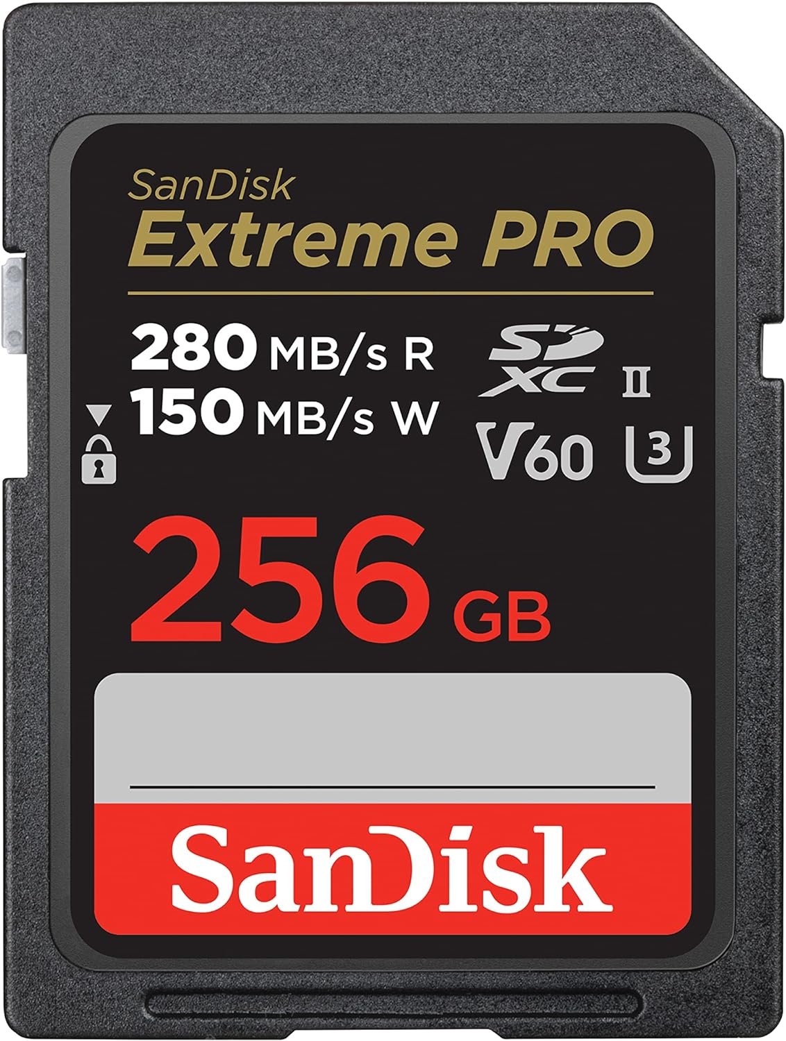Sandisk Extreme Pro SDXC 280/150Mb/S U3 V60 RPD-2 UHS-II 1 TB Memory Card image number 3