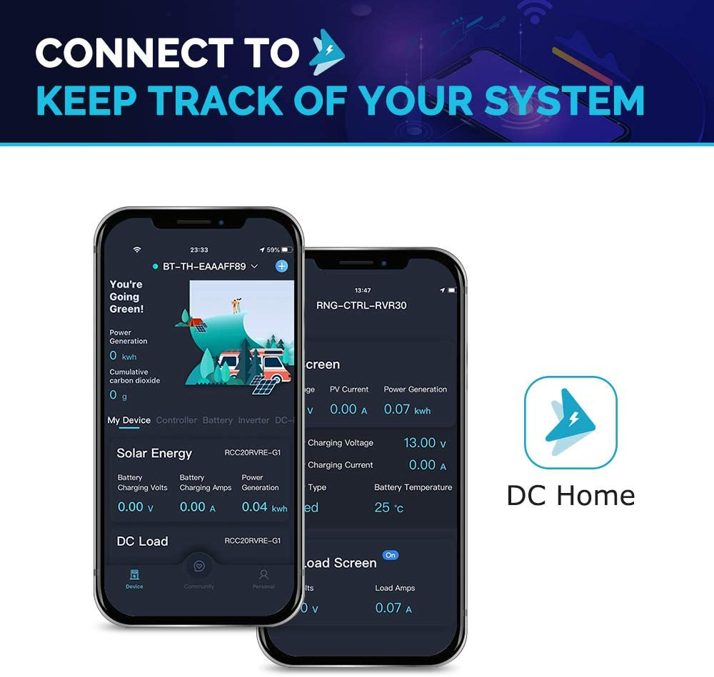 Renogy Bluetooth Hub RJ45 Communication Port Wirelessly Monitor Multiple Devices image number 6