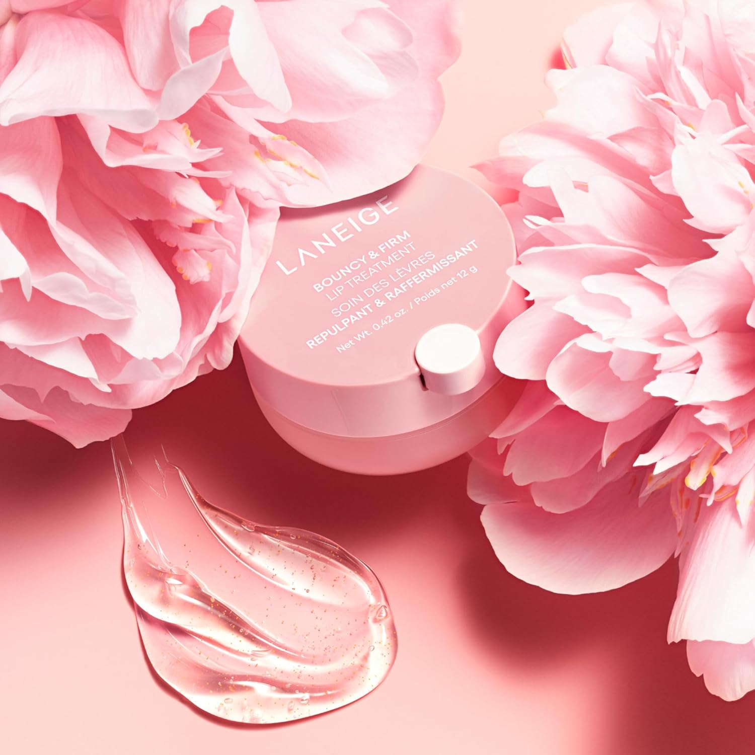 LANEIGE Bouncy & Firm Lip Treatment: Peony, Collagen Complex, Hydration, Visibly Firm & Plump, Ceramide Capsules, 5D Hyaluronic Acid