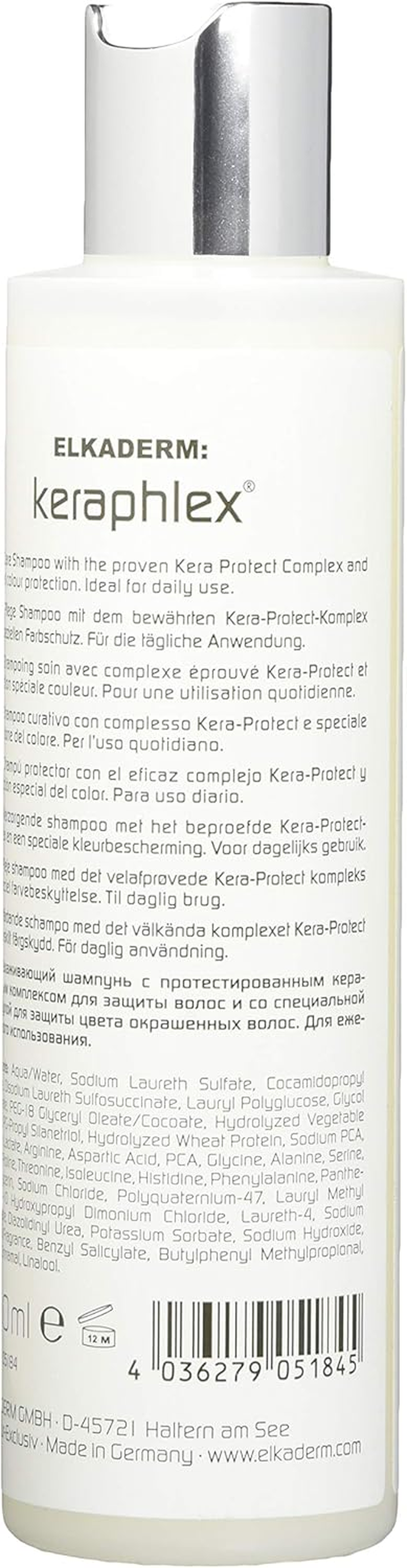 Elkaderm Keraphlex Cleansing Shampoo 200Ml