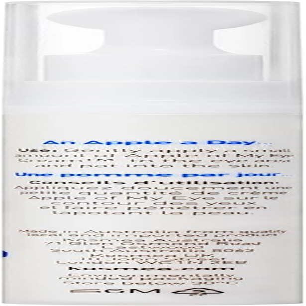 Kosmea Apple of My Eye Cream 15Ml &ndash; Natural Eye Cream with Apple Stem Cell Technology, Rosehip Oil & White Tea Extract &ndash; for Brightening & Hydration image number 4