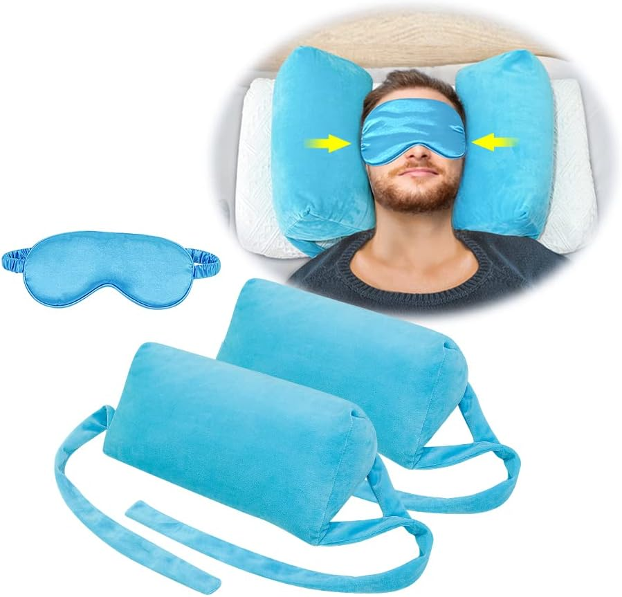 Neck Stabilizer Pillow for Sleeping Head Wedge Positioning Pillow Post Surgery anti Wrinkle Beauty Pillow Face up Medical Straight Neck Pillow Triangle Wedge Back Sleep Training Upright Pillow image number 1