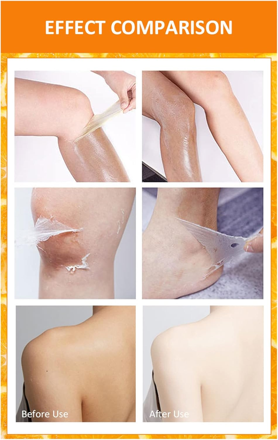 LOUJIN 100Ml Orange Peeling Lotion Peeling Oil Body Lotion Gentle Exfoliating Gel Remove Dead Skin Whitening Nourishing