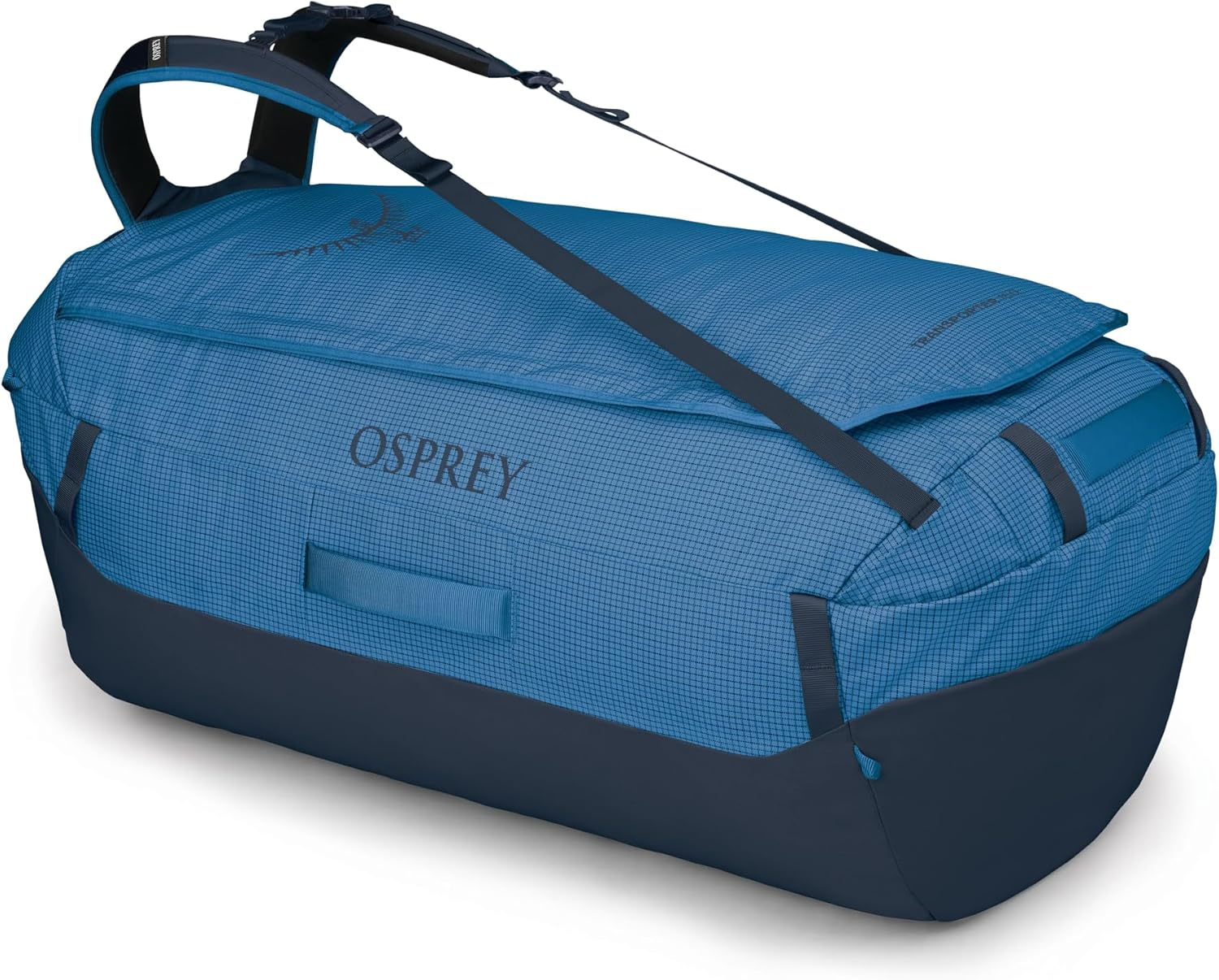 Osprey Transporter Travel Duffel Bag, Blue Flame/Nocturnal Blue, 40L