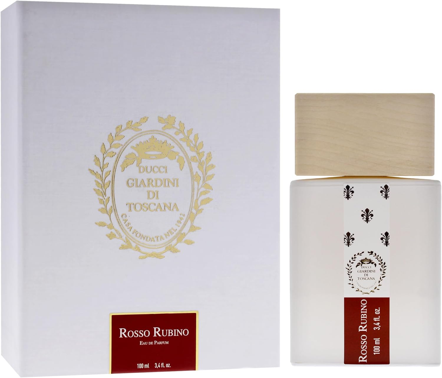 Rosso Rubino by Giardini Di Toscana for Unisex - 3.4 Oz EDP Spray image number 2