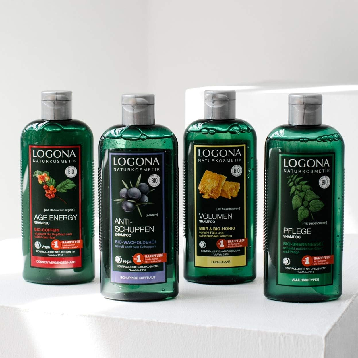 Logona Essential Shampoo Nettle, 8.8 Fl Oz (250 Ml) X 1 image number 1