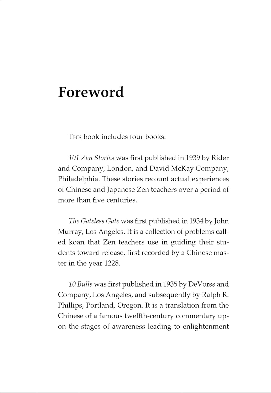 Zen Flesh Zen Bones: a Collection of Zen and Pre-Zen Writings image number 4