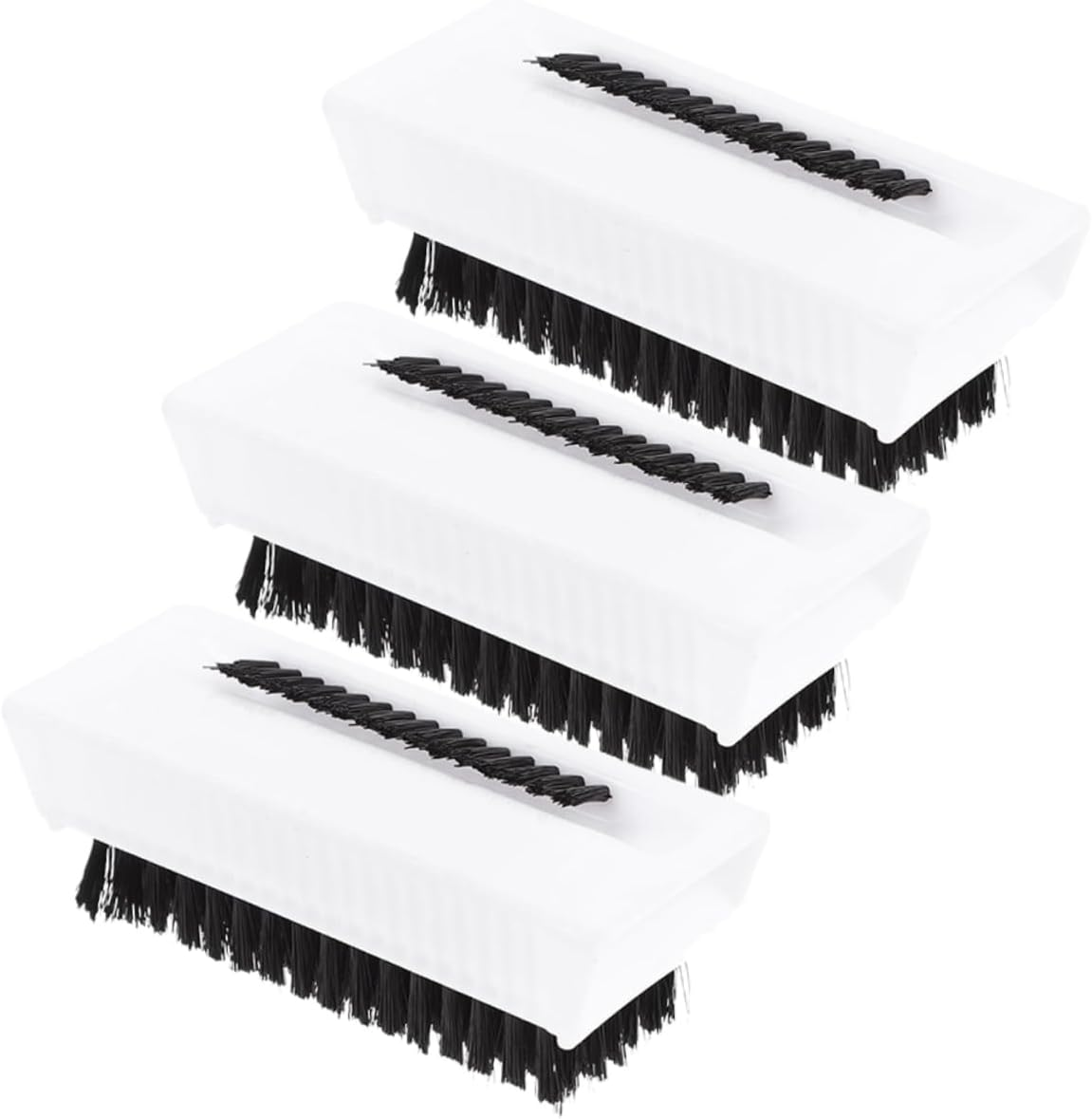 LIFKOME 3Pcs Double Sided Nail Cleaning Brush for Daily Use Durable Comfortable Grip for Home Travel Outdoor Nail Care image number 6