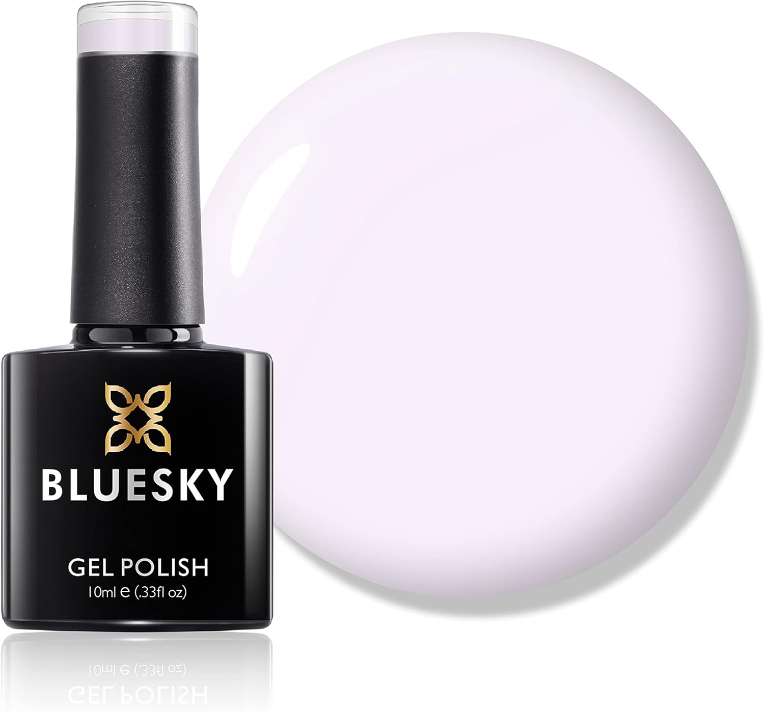 BLUESKY Gel Nail Polish 80523 [Clear Pink] Pink Soak off LED UV Light - Chip Resistant & 21-Day Wear 10Ml image number 1